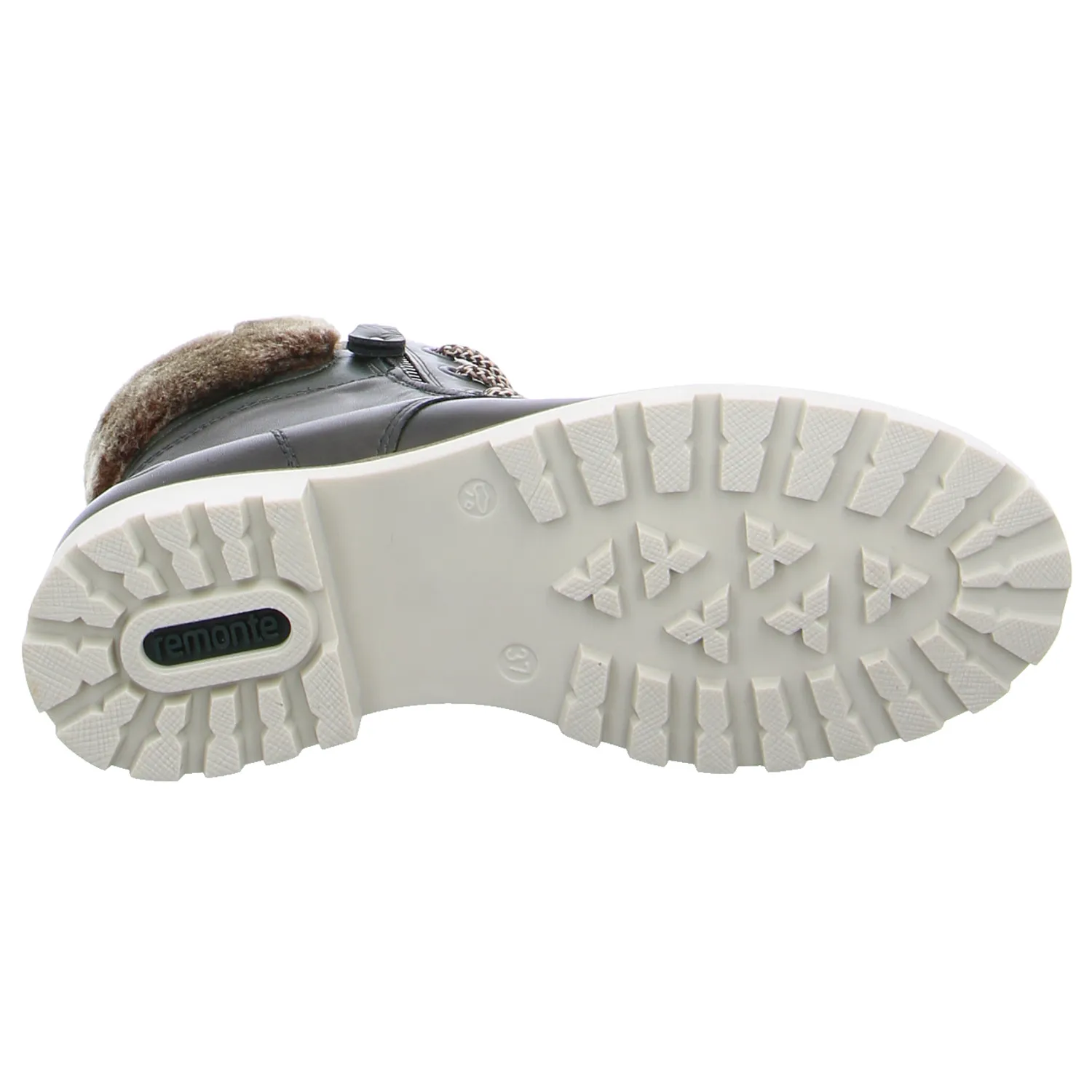 REMONTE Boot Dunkelgrün Leder REMONTE Boot Dunkelgrün Leder