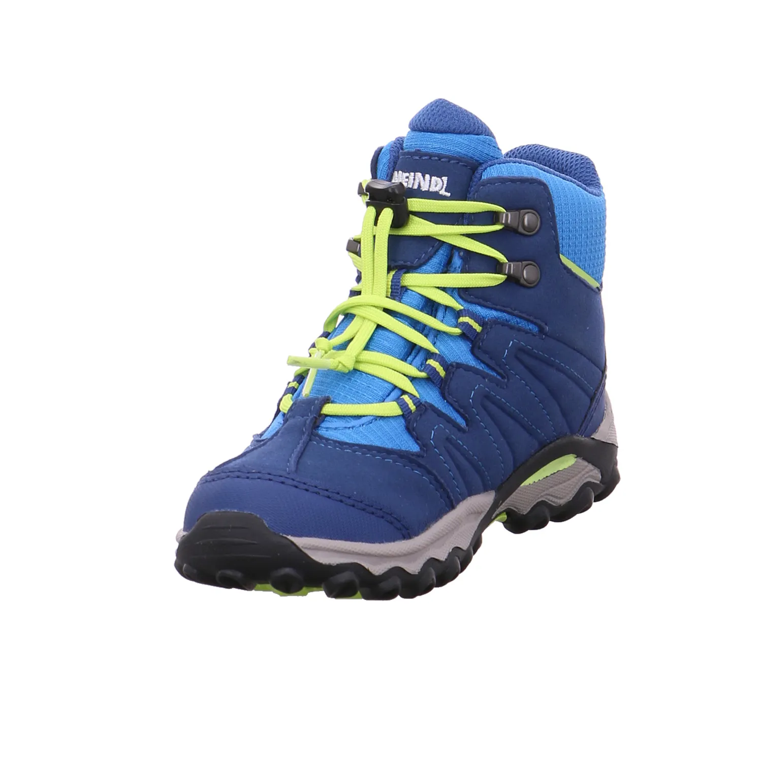 MEINDL mit Gore-Tex Kinder-Wanderschuhe Blau Leder MEINDL mit Gore-Tex Kinder-Wanderschuhe Blau Leder