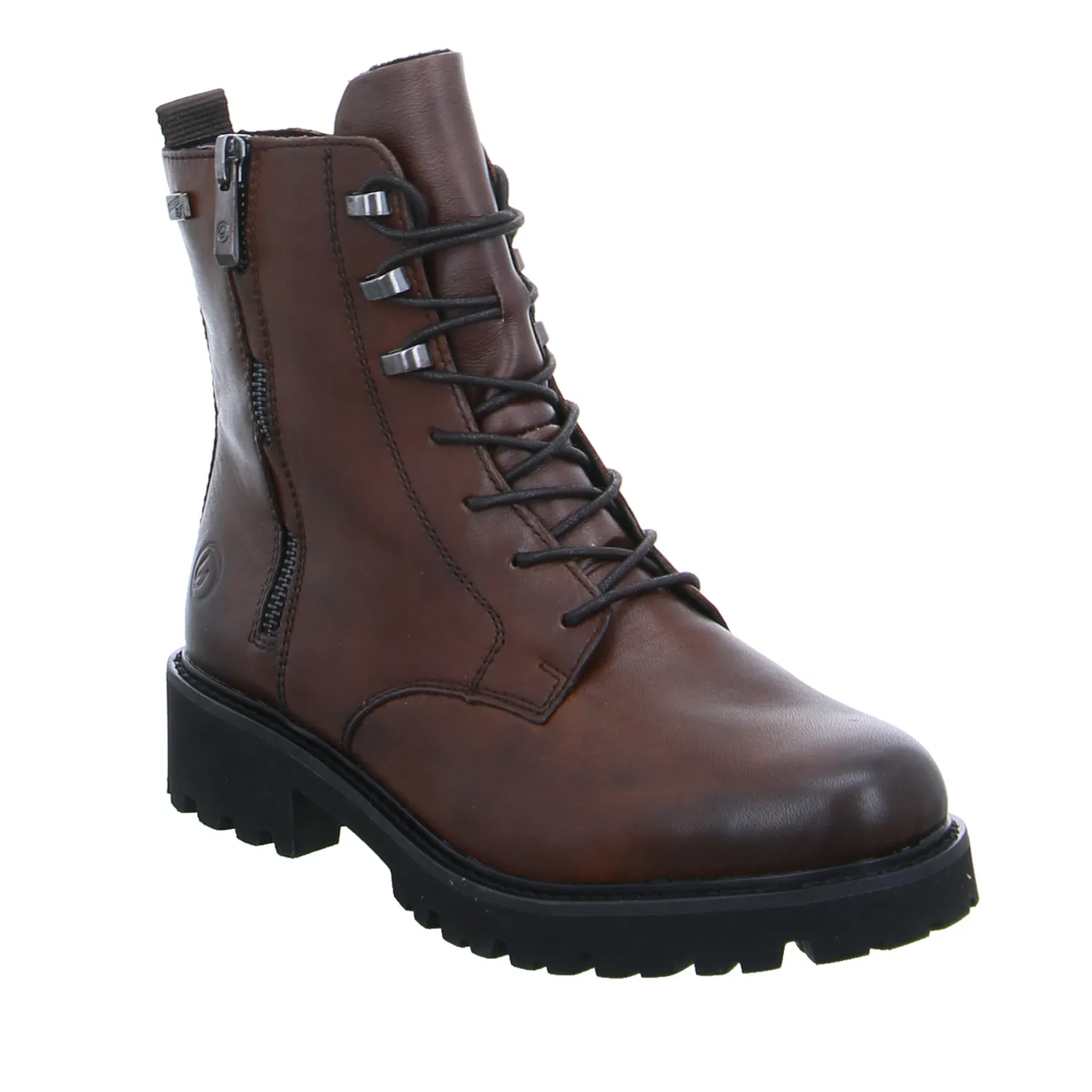 REMONTE Boot Braun Leder 