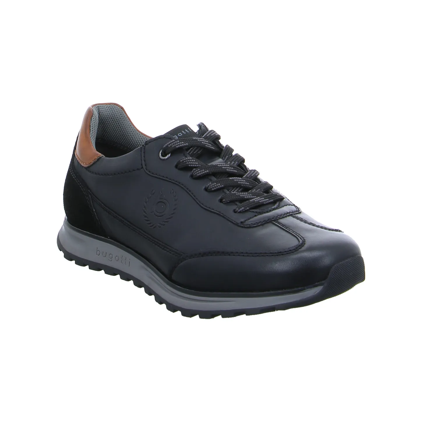 BUGATTI SHOES Halbschuhe Sneaker Schwarz Lederimitat BUGATTI SHOES Halbschuhe Sneaker Schwarz Lederimitat