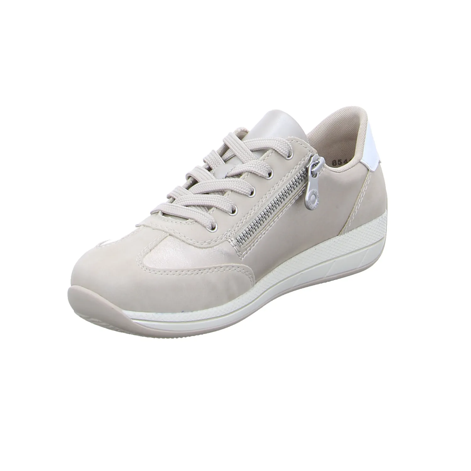 RIEKER Comfort-Schnürer Beige Lederimitat RIEKER Comfort-Schnürer Beige Lederimitat