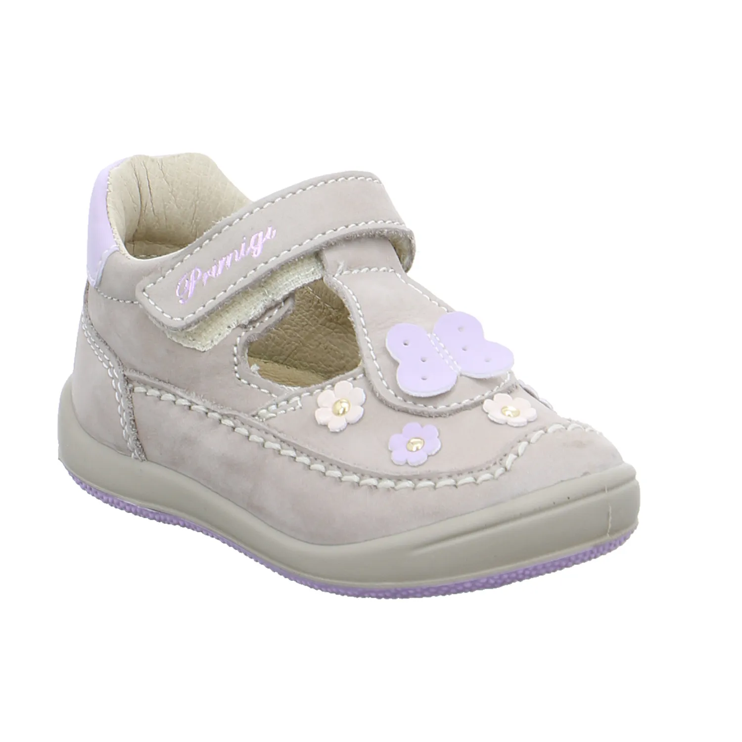 PRIMIGI Mädchenbottine Lauflernschuh Silber Leder PRIMIGI Mädchenbottine Lauflernschuh Silber Leder