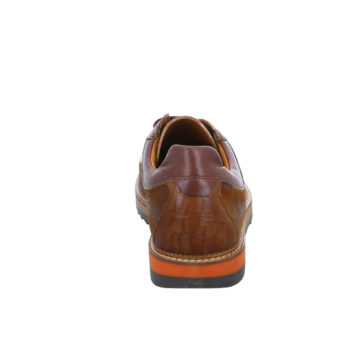 EXTON Halbschuhe Sneaker Cognac Leder EXTON Halbschuhe Sneaker Cognac Leder
