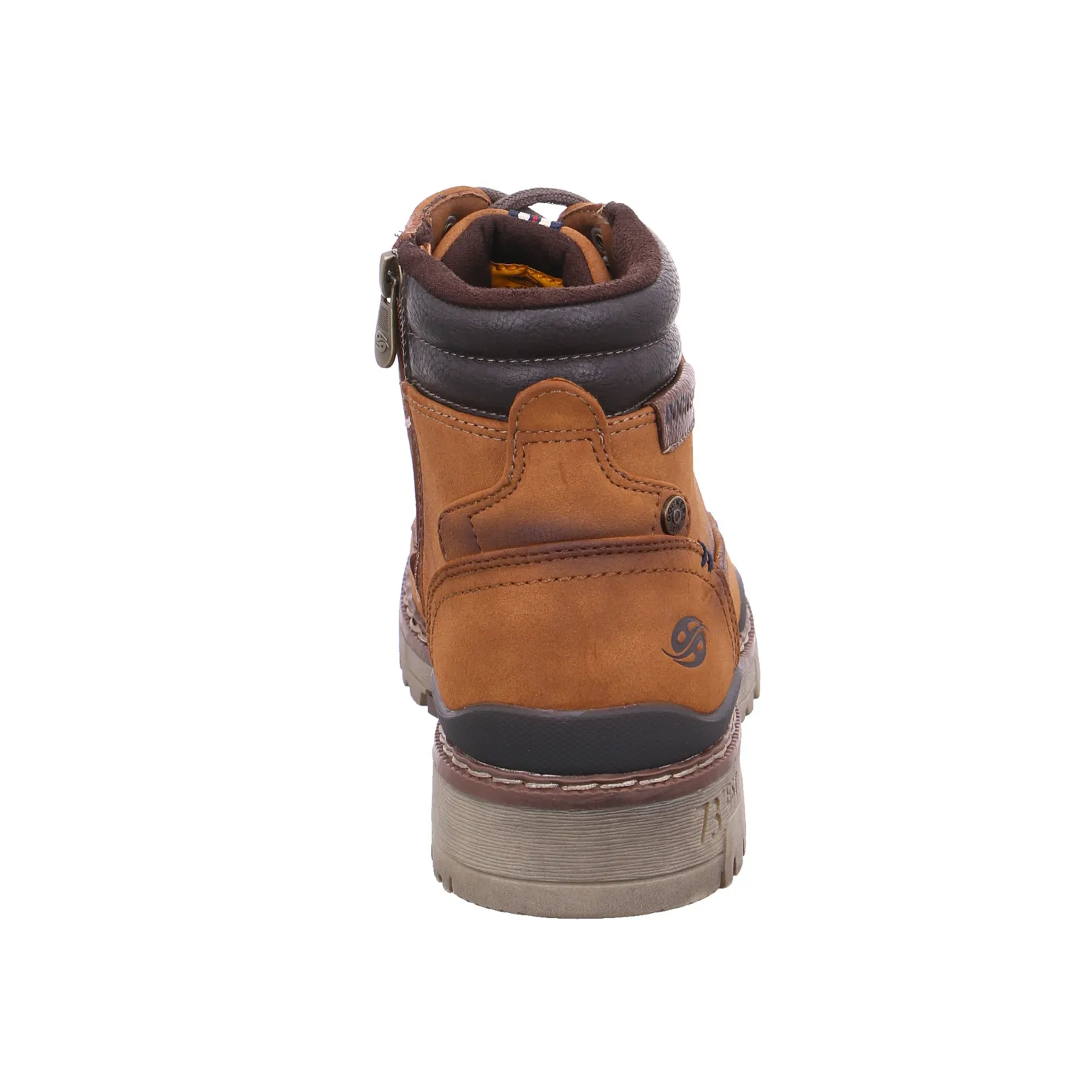 DOCKERS Winter-Boots Cognac Lederimitat 
