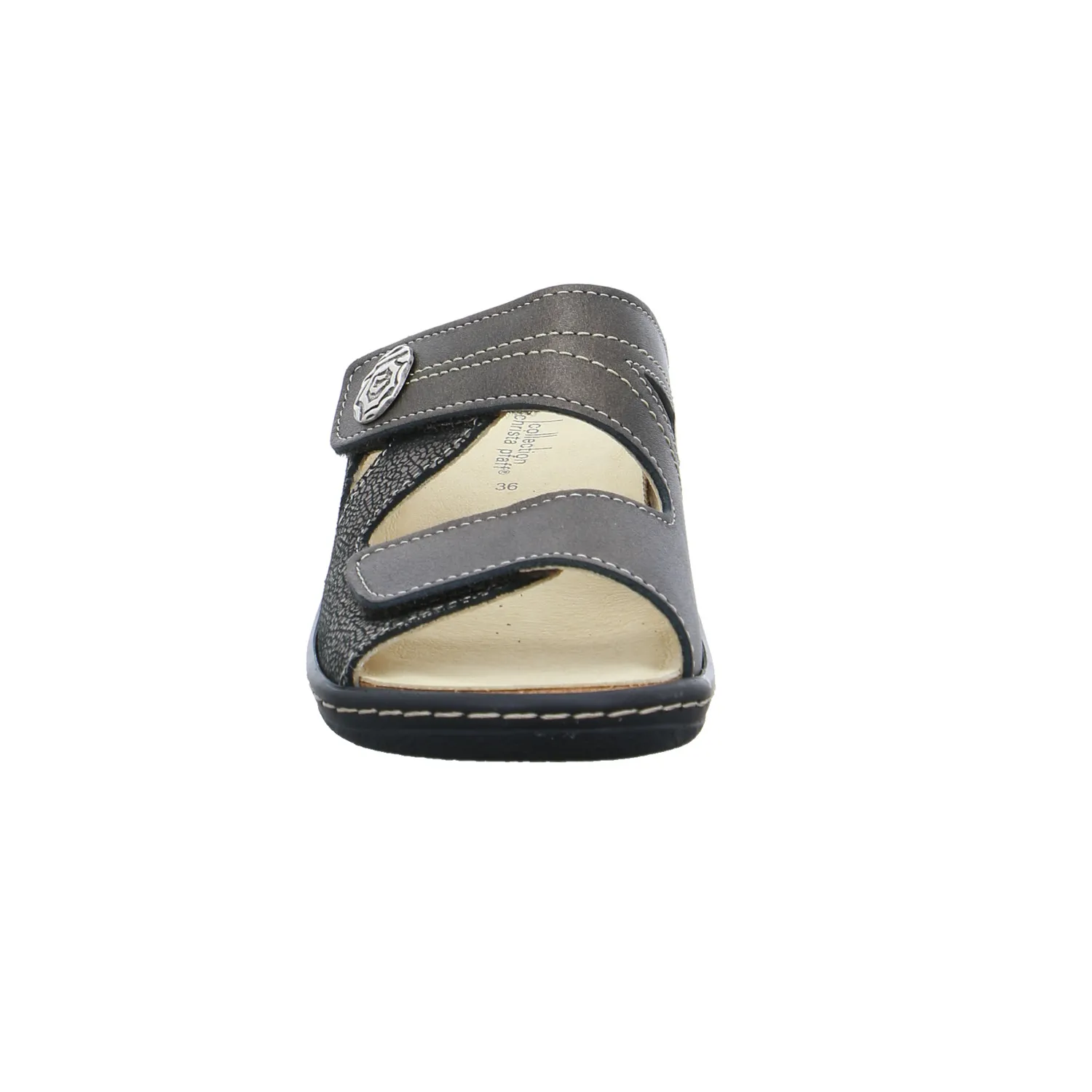 COLLECTION CHRISTA PFAFF Pantolette Bronze Leder 