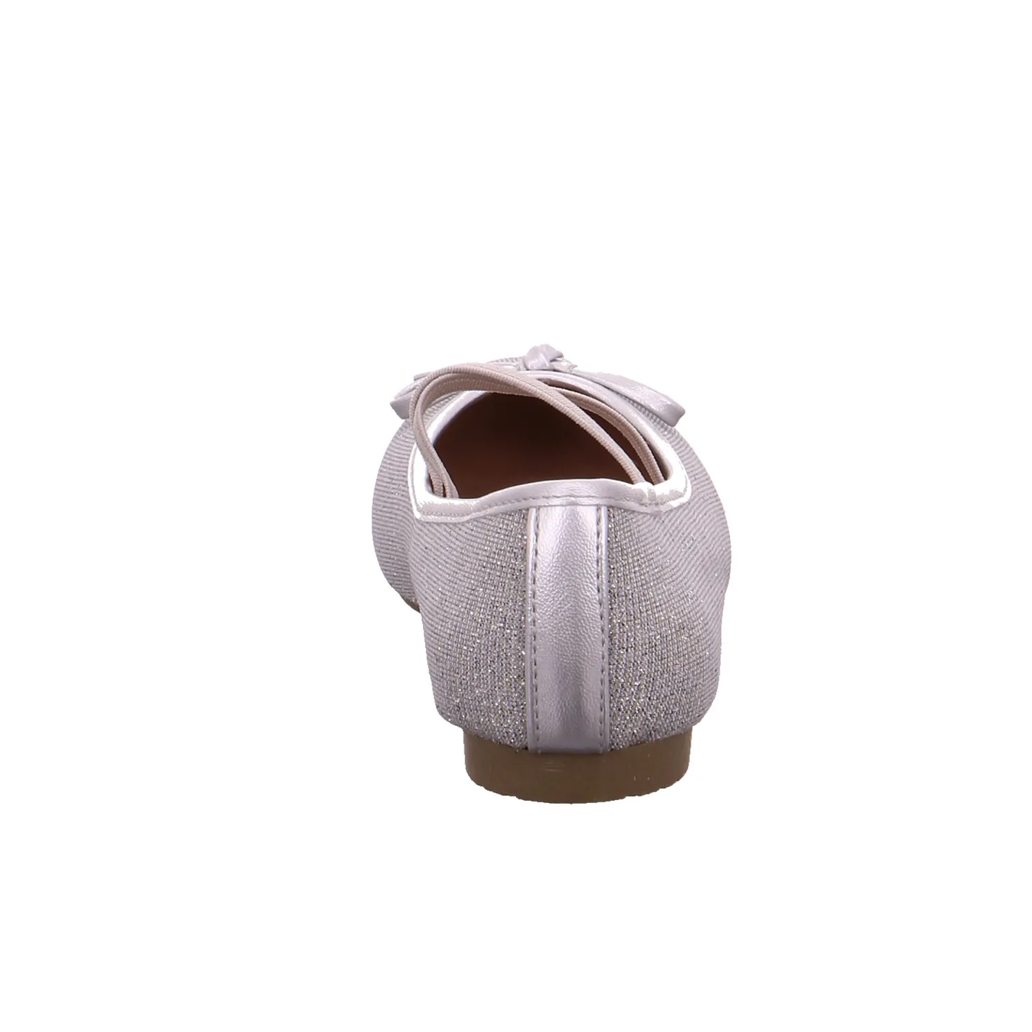 INDIGO Festlicher Schuh Mädchen-Ballerina Silber Lederimitat INDIGO Festlicher Schuh Mädchen-Ballerina Silber Lederimitat