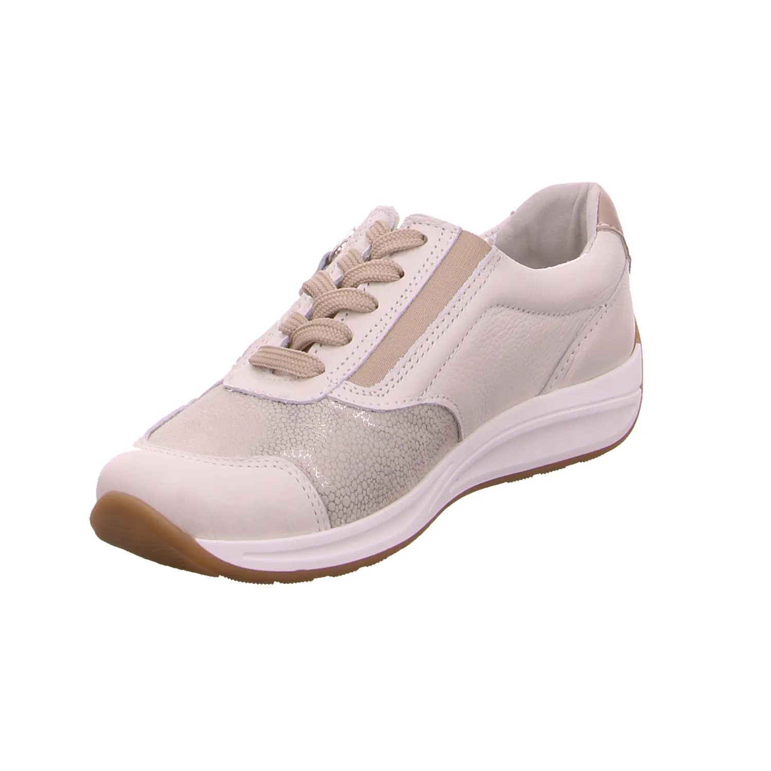 COMFORT LOVER "stilvoll und komfortabel" Comfort-Schnürer Offwhite Leder COMFORT LOVER "stilvoll und komfortabel" Comfort-Schnürer Offwhite Leder
