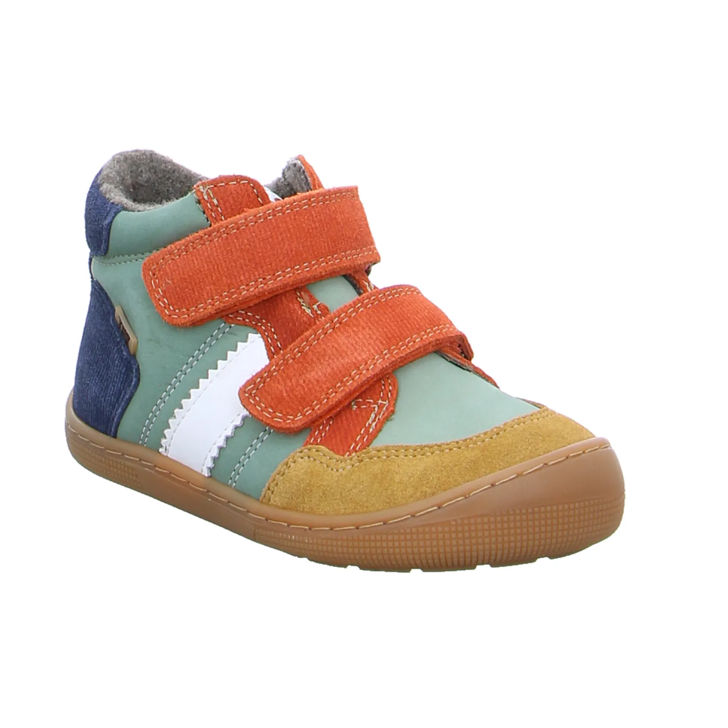 KOEL Barfussschuh Kleinkinder-Winter-Bottine Multicolor Leder KOEL Barfussschuh Kleinkinder-Winter-Bottine Multicolor Leder