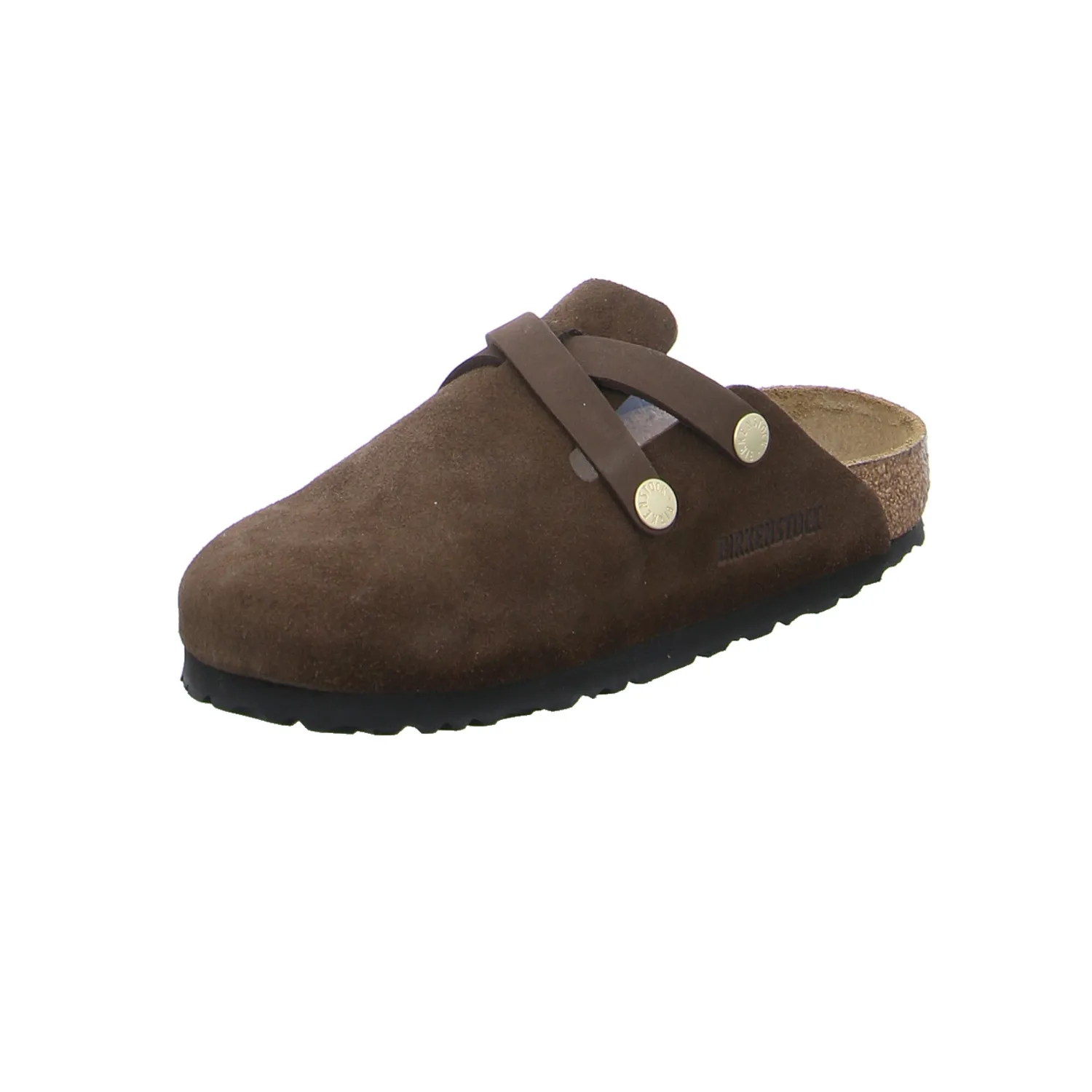 BIRKENSTOCK Pantolette Braun Leder BIRKENSTOCK Pantolette Braun Leder