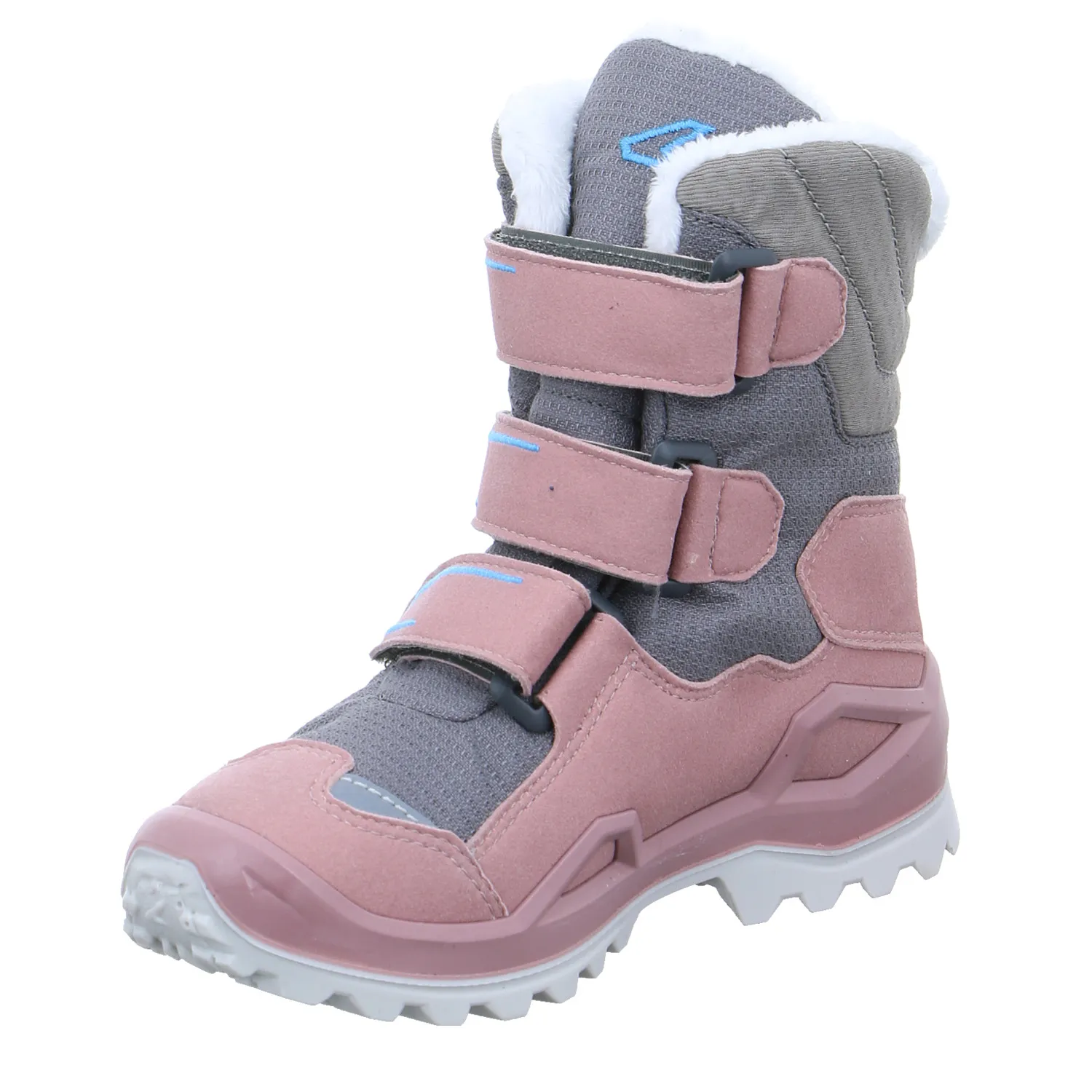 LOWA Winterstiefel Mädchen Kleinkinder-Snowboot  Membran Rosa Textil 