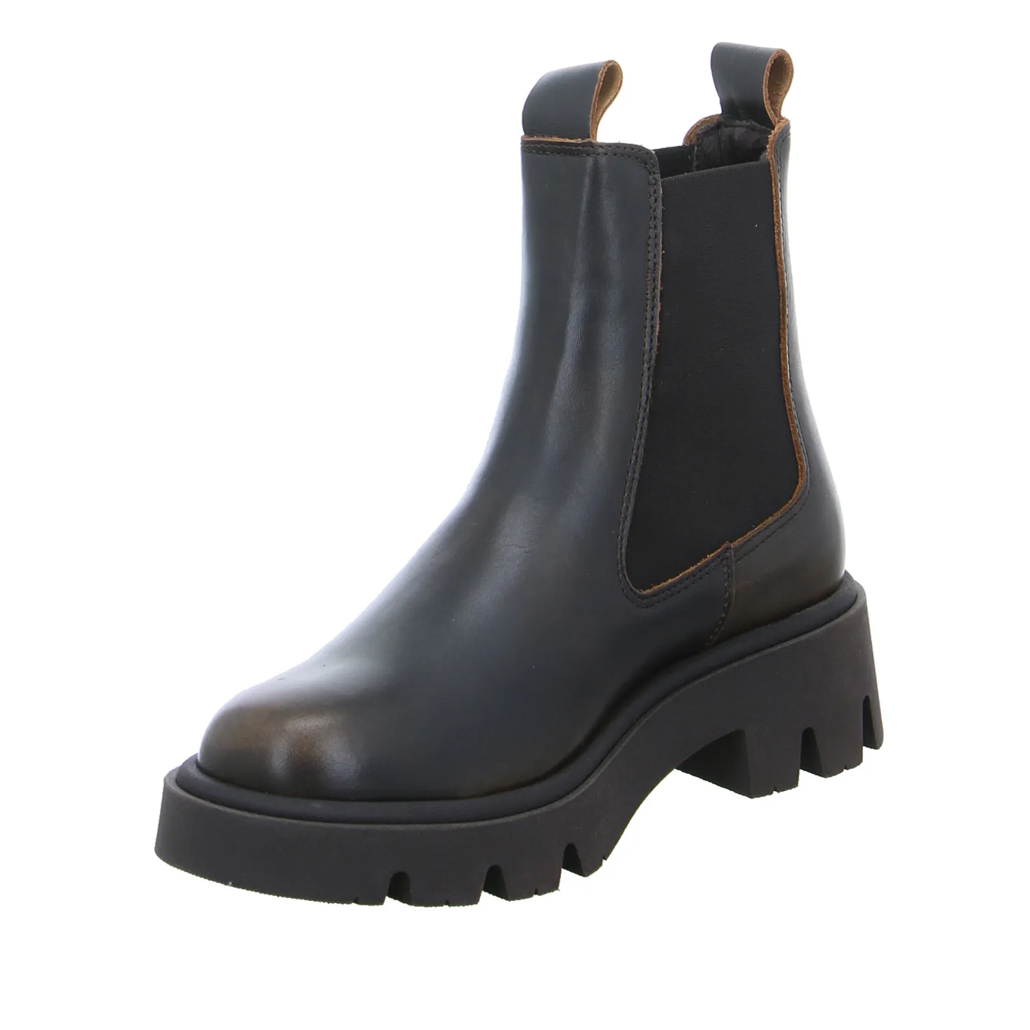TAMARIS Boot Dunkelbraun Leder TAMARIS Boot Dunkelbraun Leder