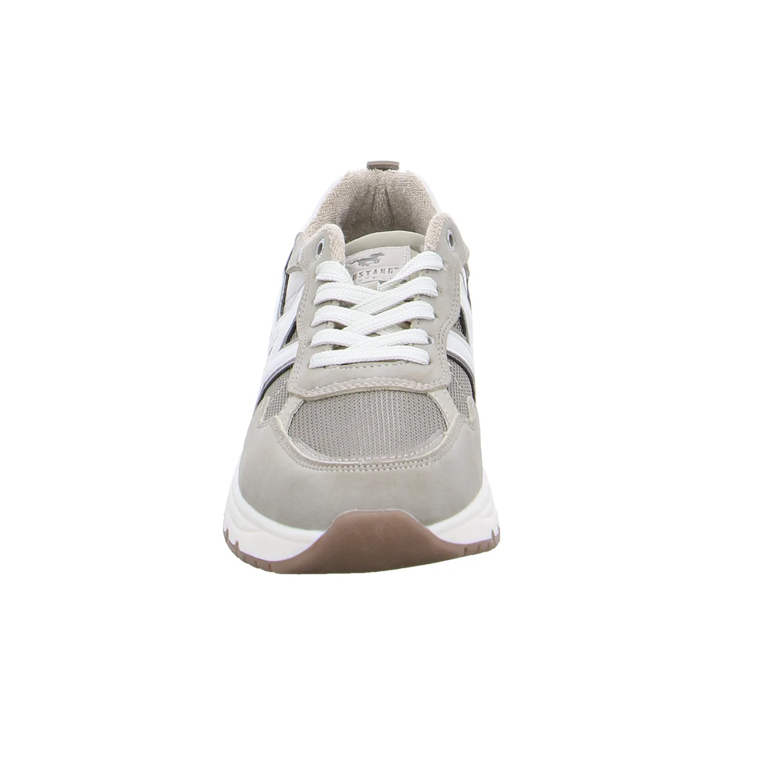 MUSTANG Halbschuhe Sneaker Stoff Beige Textil MUSTANG Halbschuhe Sneaker Stoff Beige Textil