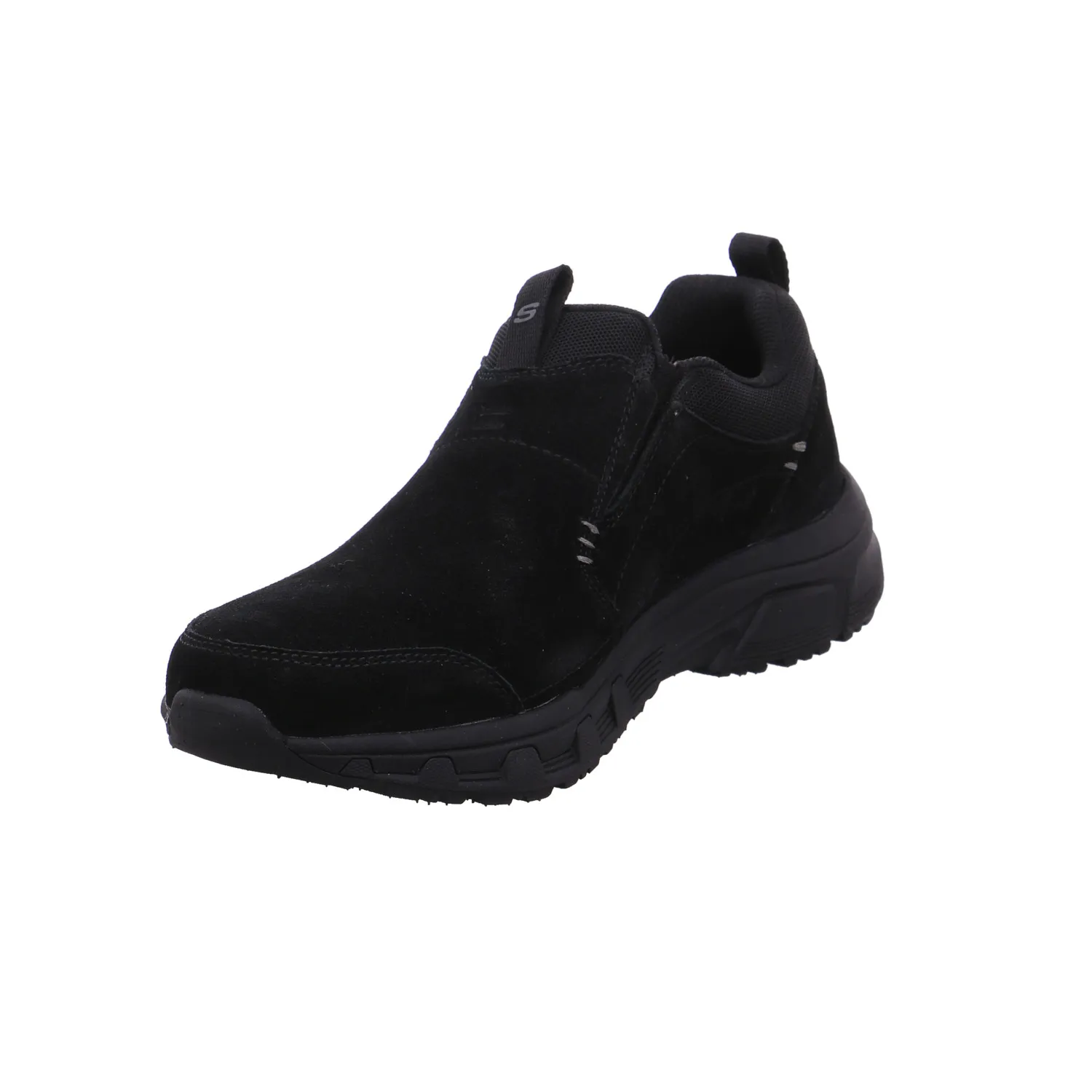 SKECHERS Halbschuh-Schlüpfer Schwarz Leder SKECHERS Halbschuh-Schlüpfer Schwarz Leder