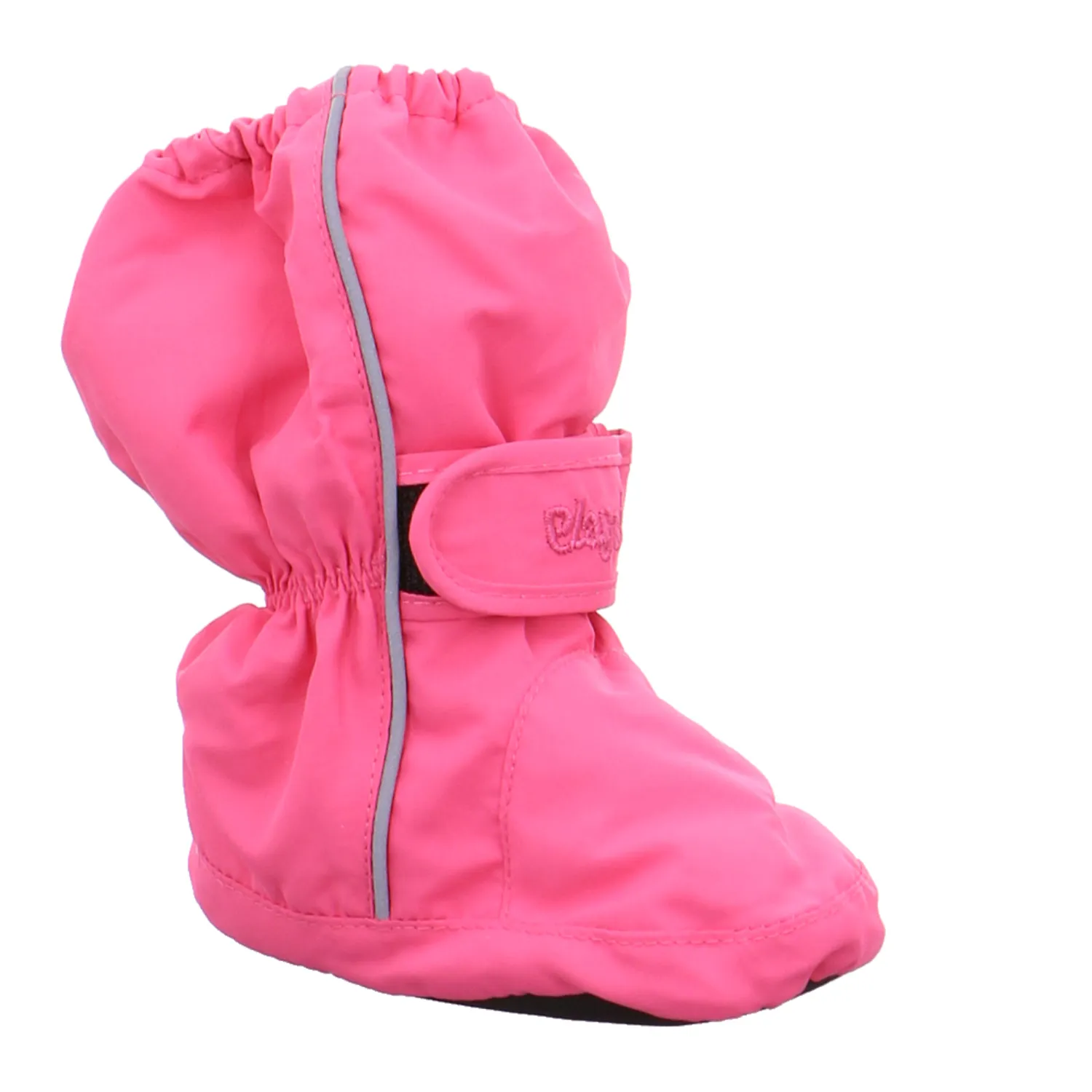 PLAYSHOES Thermofüssling Krabbelschuh Pink Textil 