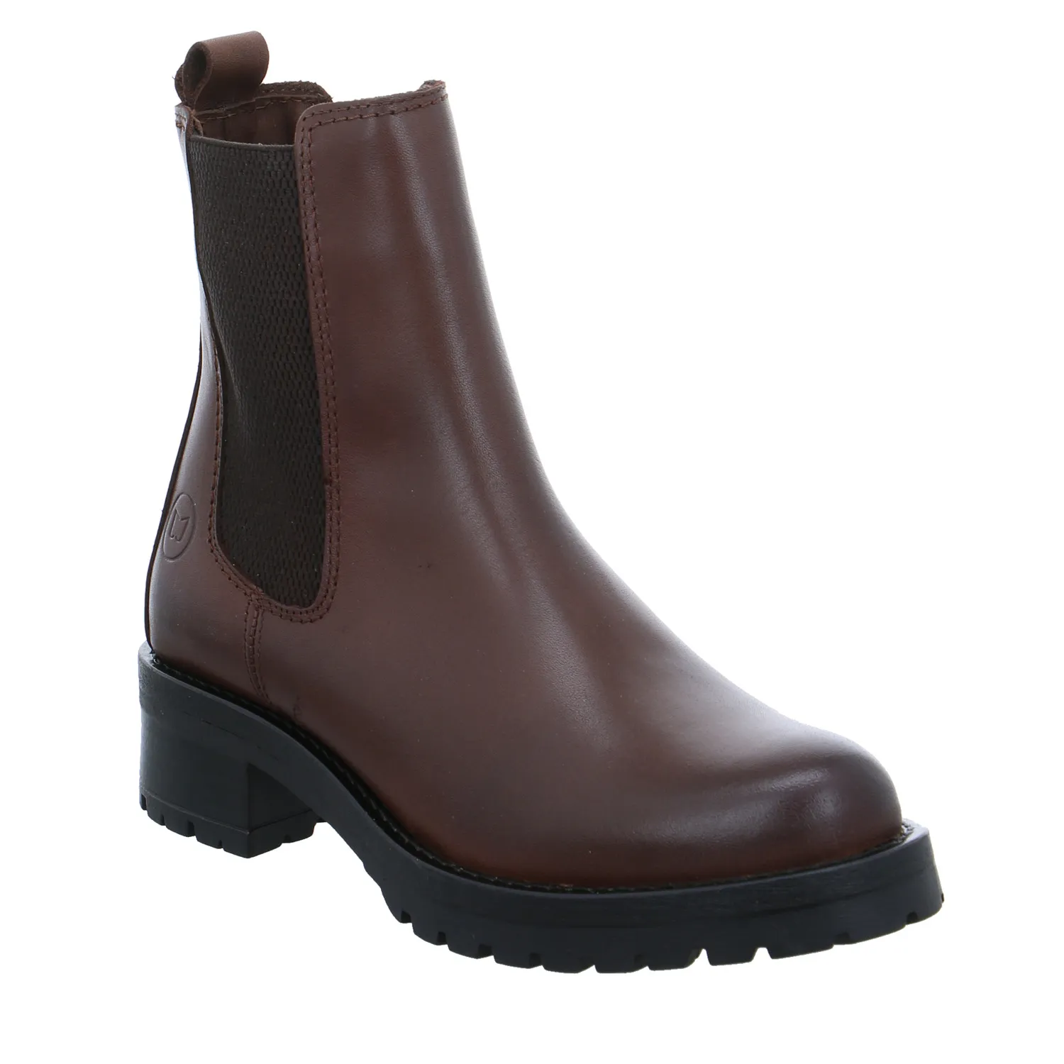 SCHUHENGEL Boot Braun Leder SCHUHENGEL Boot Braun Leder