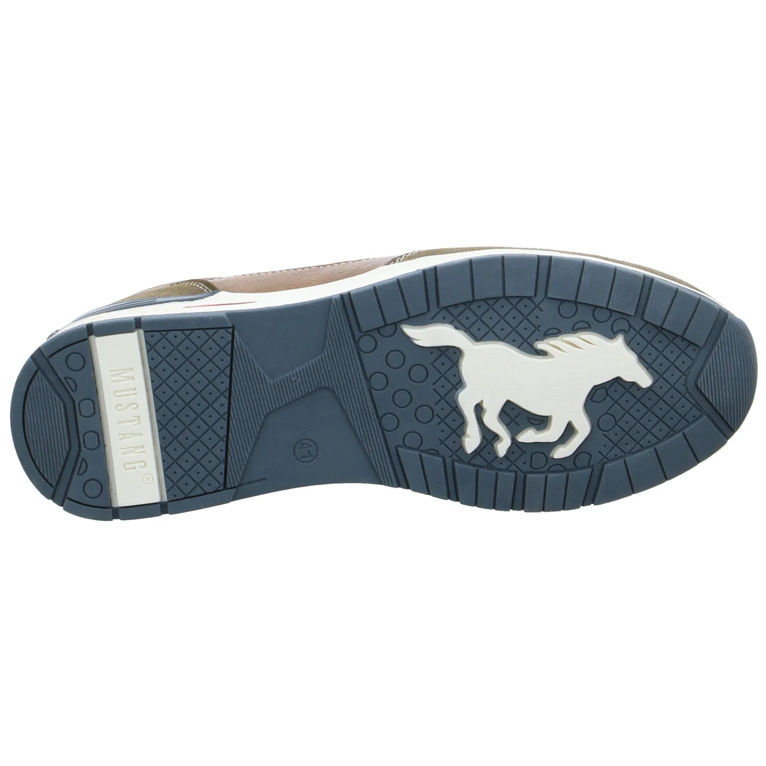 MUSTANG Halbschuhe Sneaker Braun Lederimitat MUSTANG Halbschuhe Sneaker Braun Lederimitat
