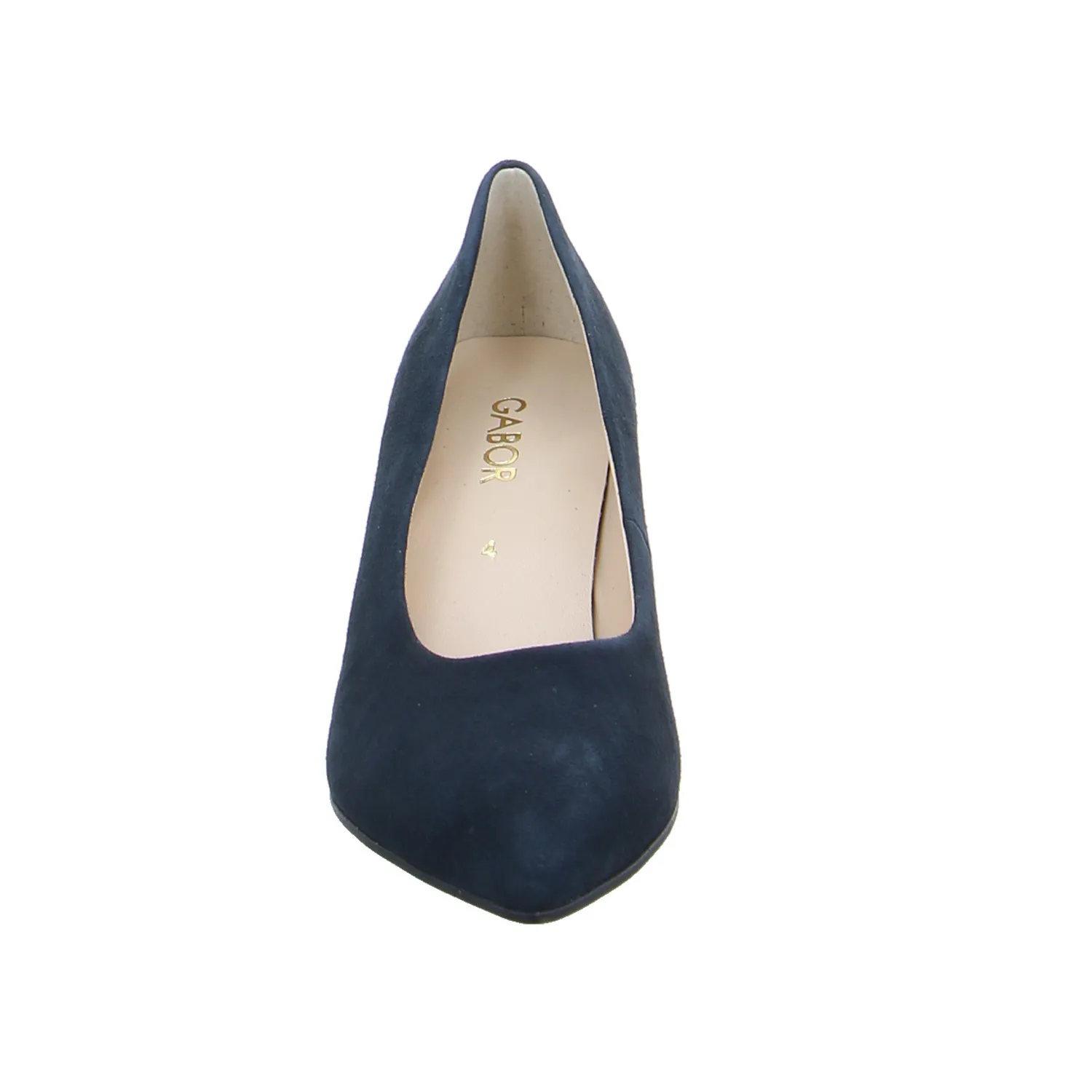 GABOR Pumps Blau Leder 
