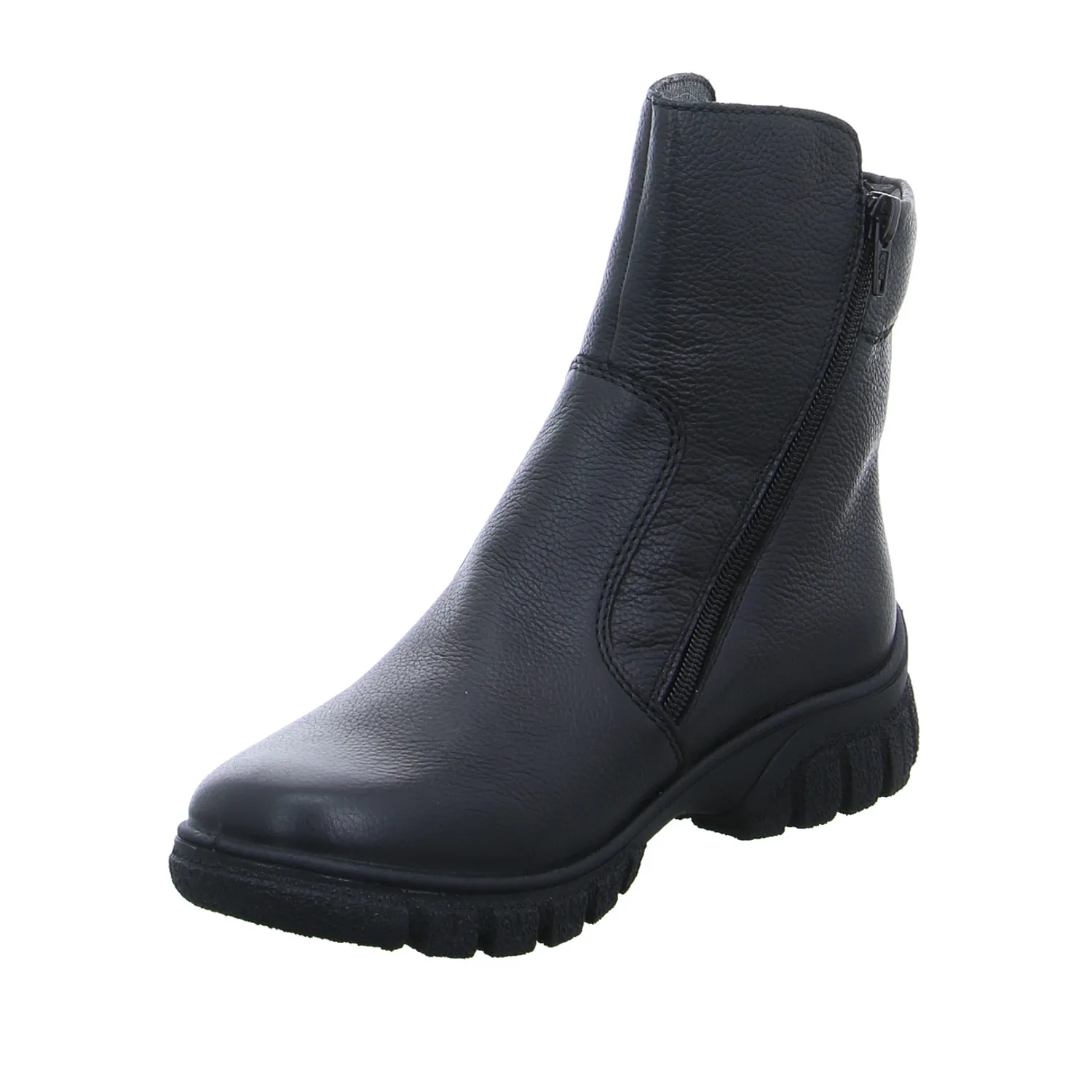 RIEKER TEX + Lammfellfuttter Comfort-Boot Schwarz Leder RIEKER TEX + Lammfellfuttter Comfort-Boot Schwarz Leder