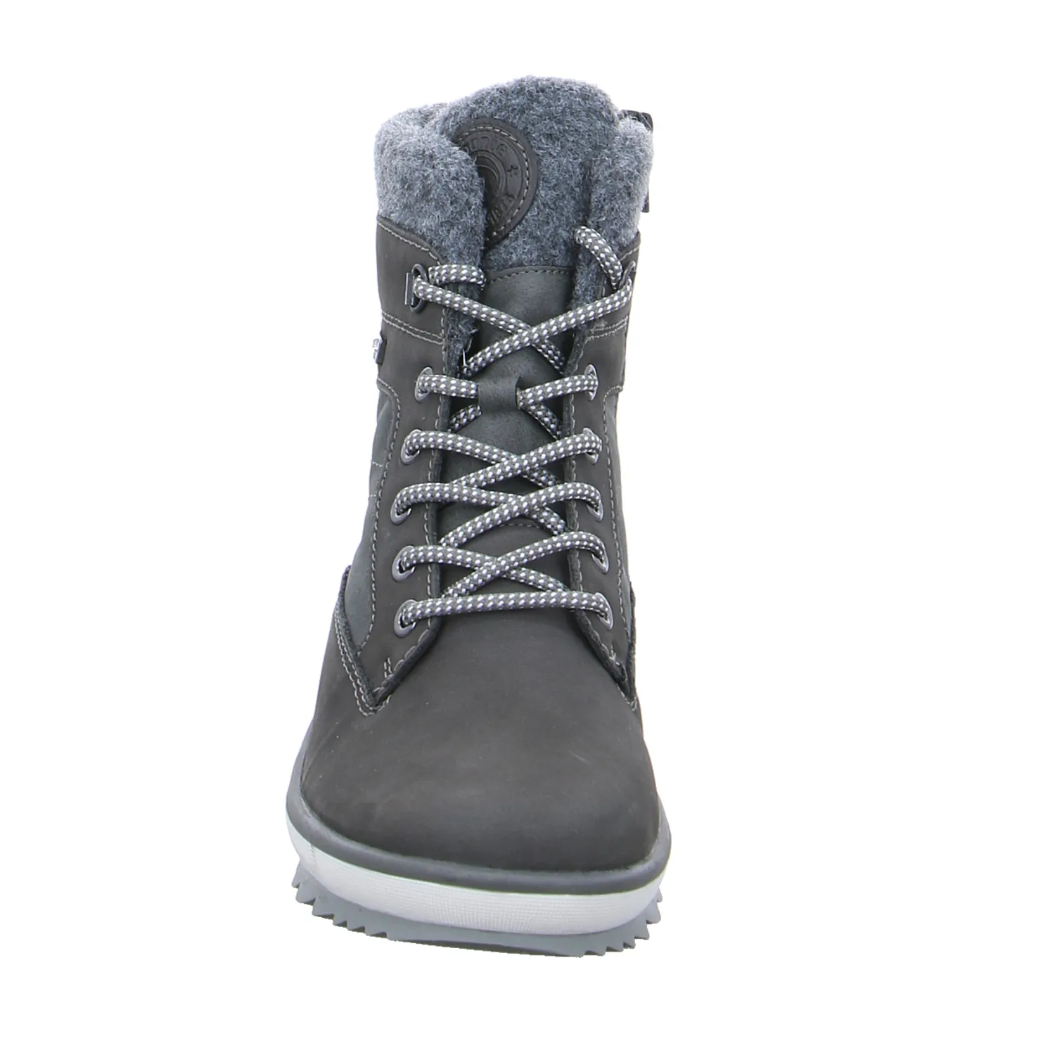 REMONTE mit TEX Membrane Comfort-Snowboot Grau Leder REMONTE mit TEX Membrane Comfort-Snowboot Grau Leder