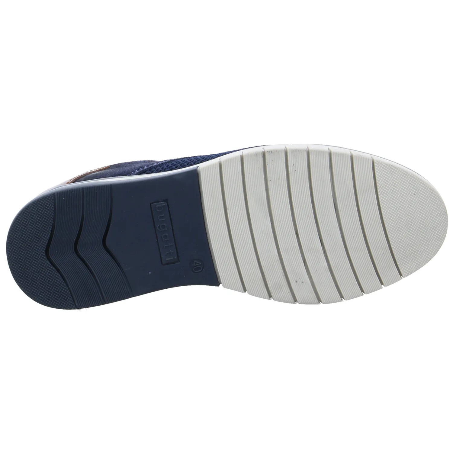 BUGATTI SHOES Halbschuh-City Blau Textil BUGATTI SHOES Halbschuh-City Blau Textil