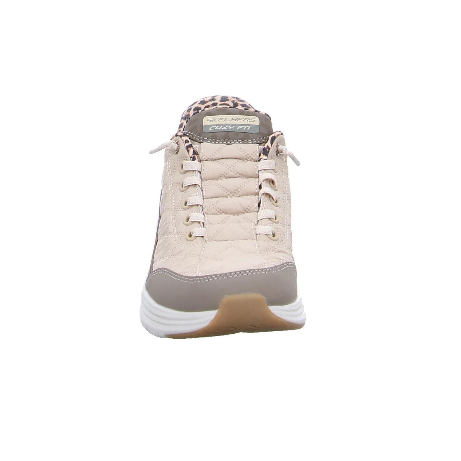 SKECHERS Sneaker Beige Textil 