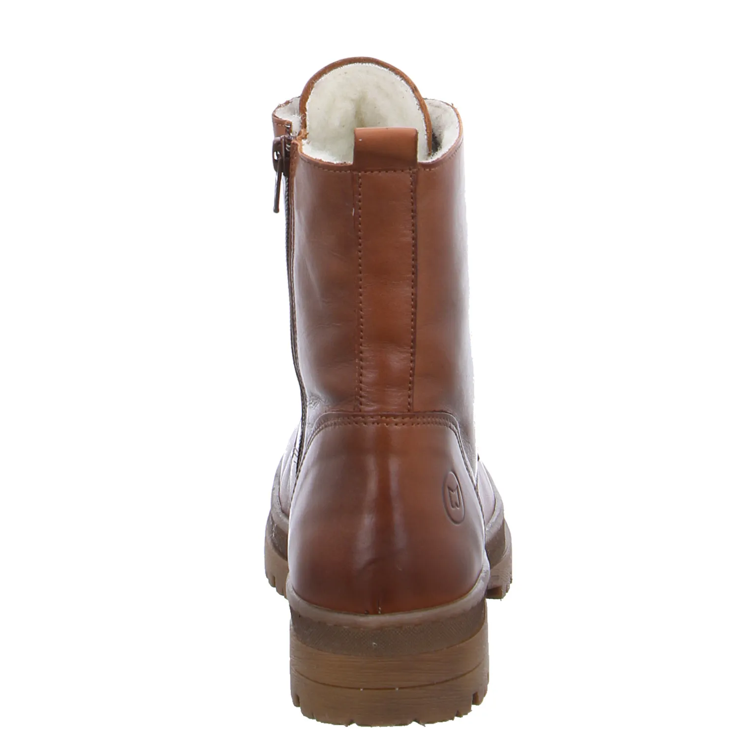 SCHUHENGEL Boot Cognac Leder SCHUHENGEL Boot Cognac Leder
