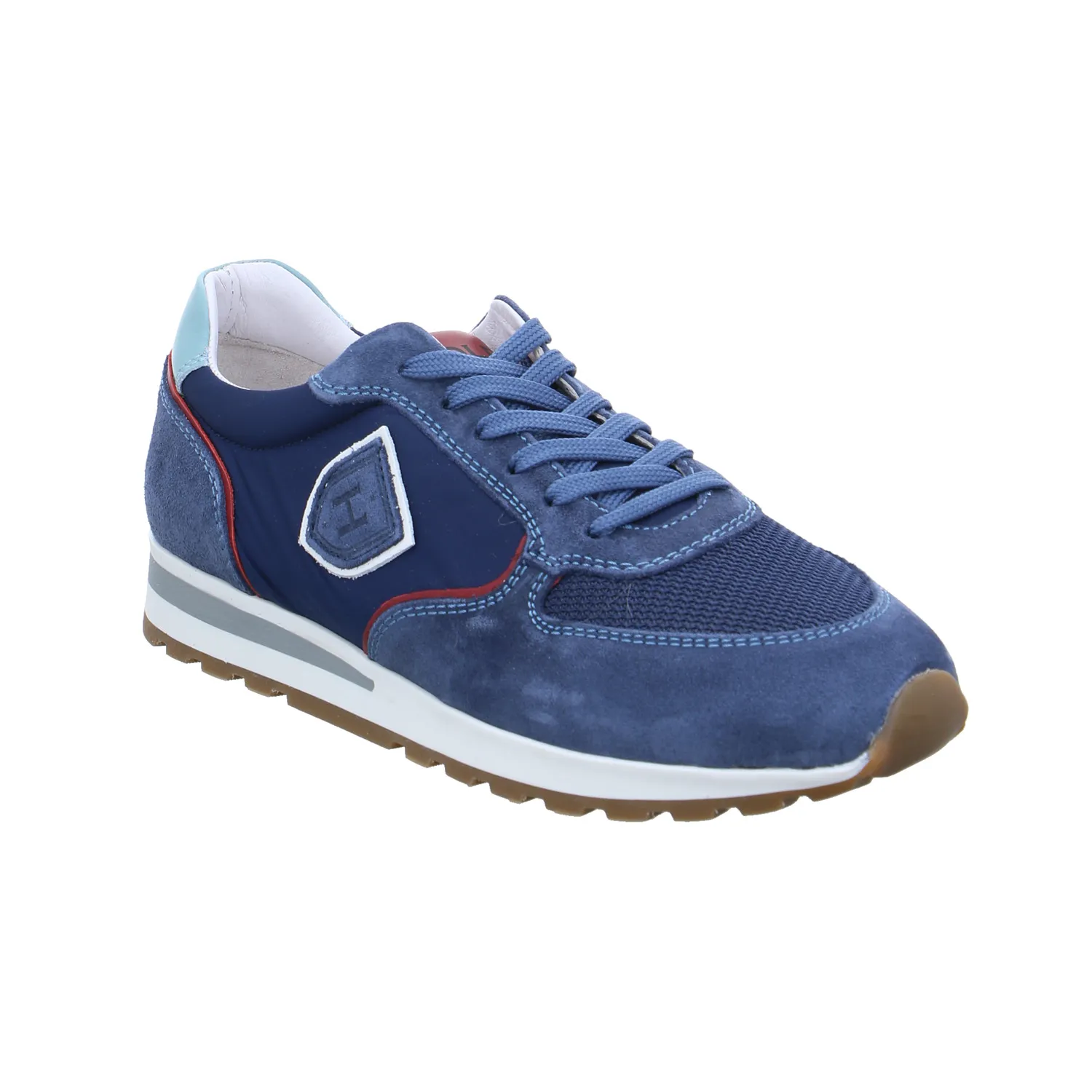 HOLD Halbschuhe Sneaker Blau Leder HOLD Halbschuhe Sneaker Blau Leder