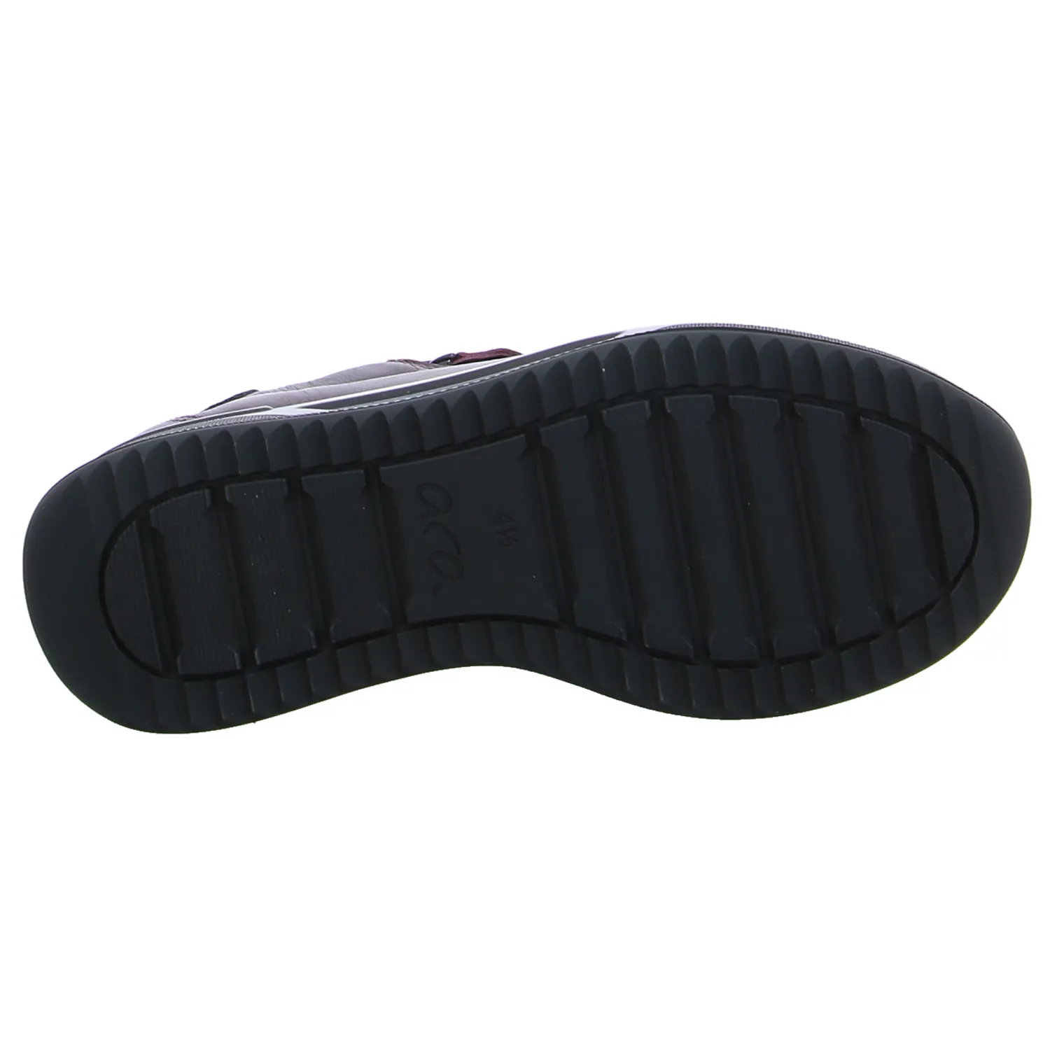 ARA mit Wechselfussbett Comfort-Schnürer Bordeau Leder 