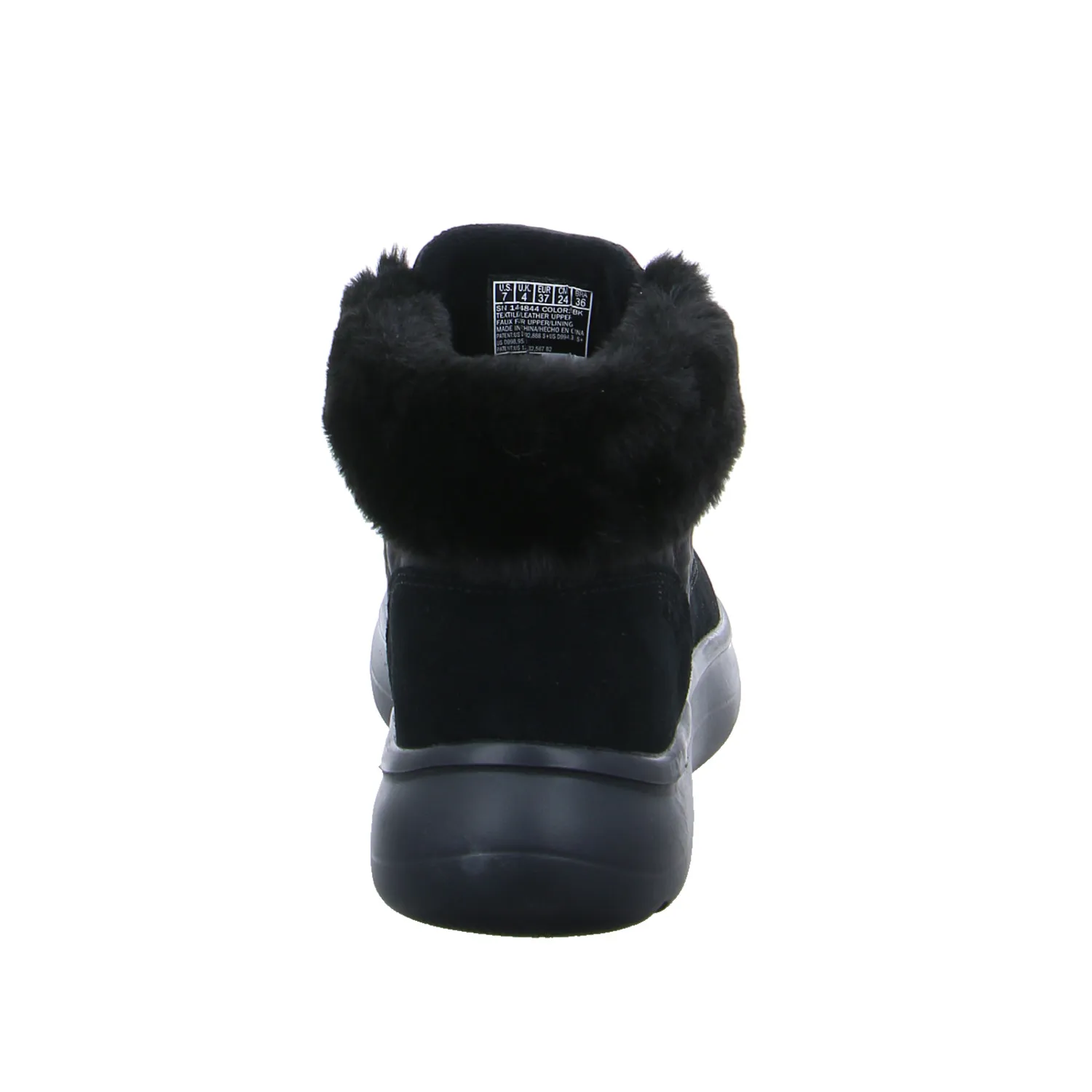 SKECHERS Snowboot Schwarz Lederimitat SKECHERS Snowboot Schwarz Lederimitat