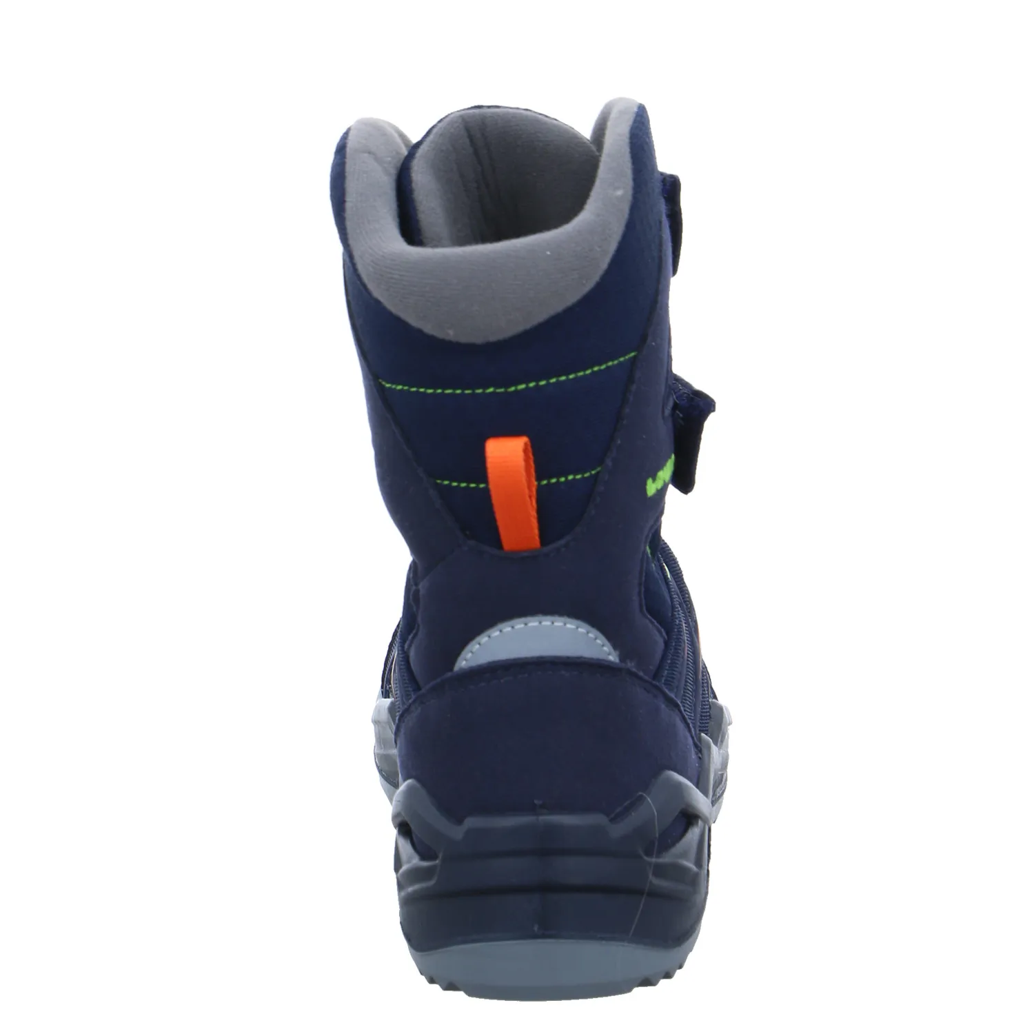 LOWA Winterstiefel Unisex Kleinkinder-Snowboot  Membran Dunkelblau Lederimitat 
