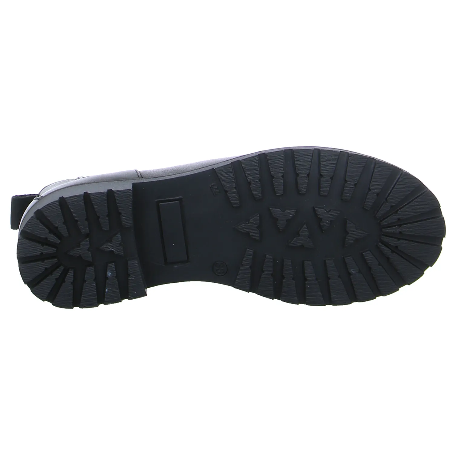 SCHUHENGEL mit Lammfellfutter Boot Schwarz Leder SCHUHENGEL mit Lammfellfutter Boot Schwarz Leder