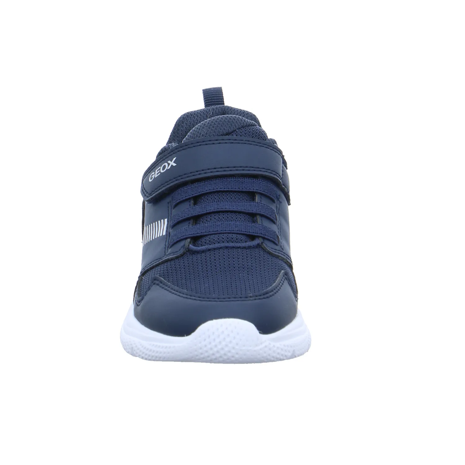 GEOX Sneaker Kleinkinder-Halbschuh Klett Dunkelblau Textil 