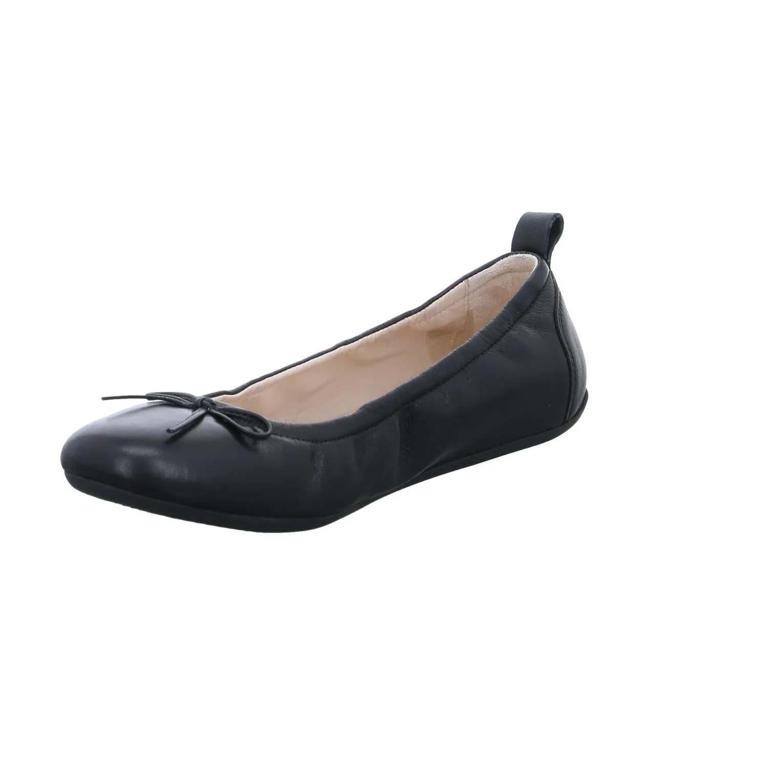 CANDICE COOPER mit Lederfutter Ballerina Schwarz Leder 