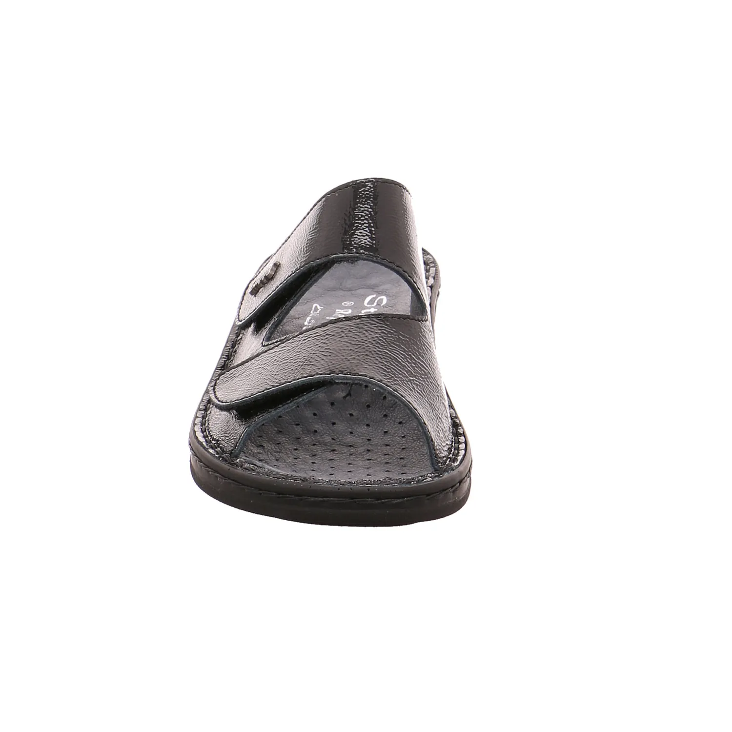 STUPPY Pantolette Schwarz Leder STUPPY Pantolette Schwarz Leder