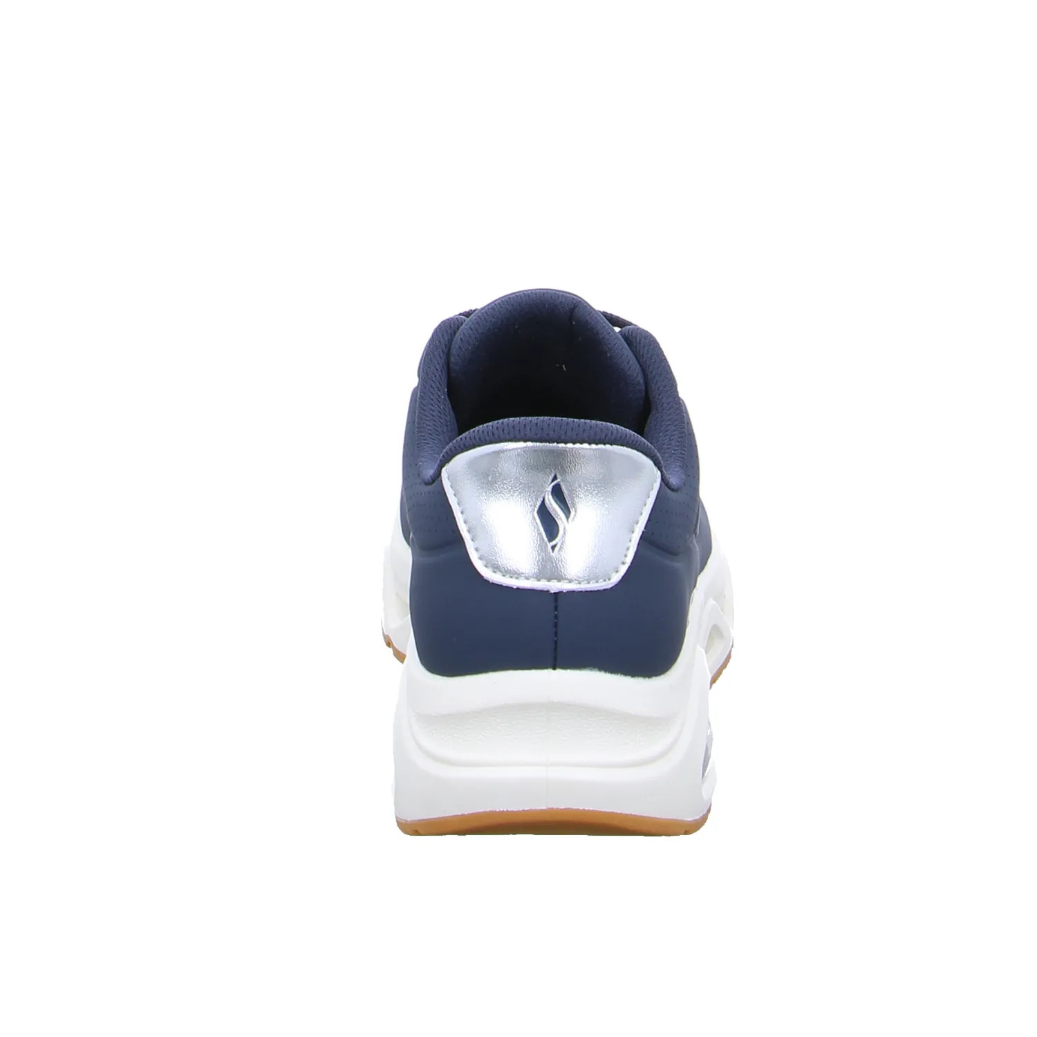 SKECHERS Sneaker Navy Lederimitat 