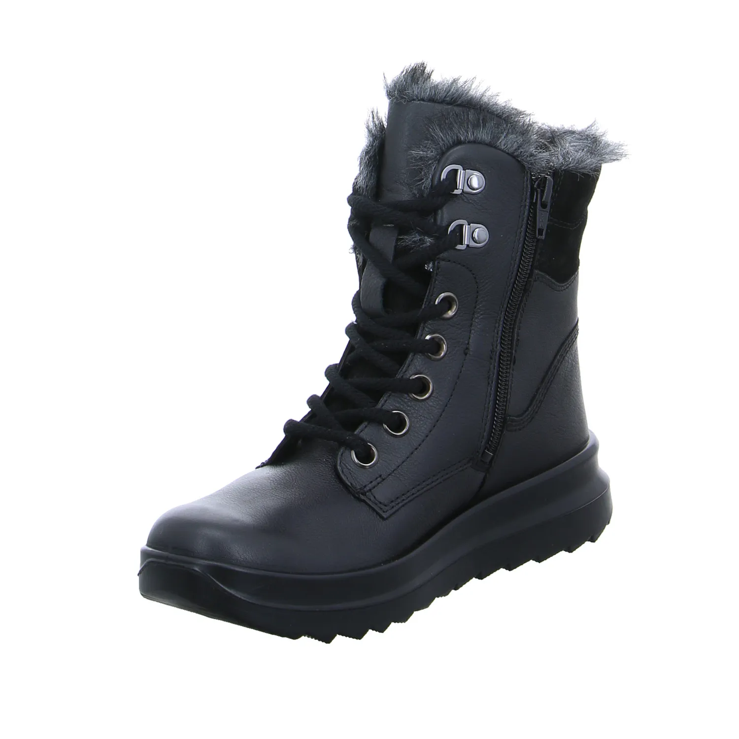 LEGERO mit Gore-Tex Membrane Comfort-Snowboot Schwarz Leder LEGERO mit Gore-Tex Membrane Comfort-Snowboot Schwarz Leder