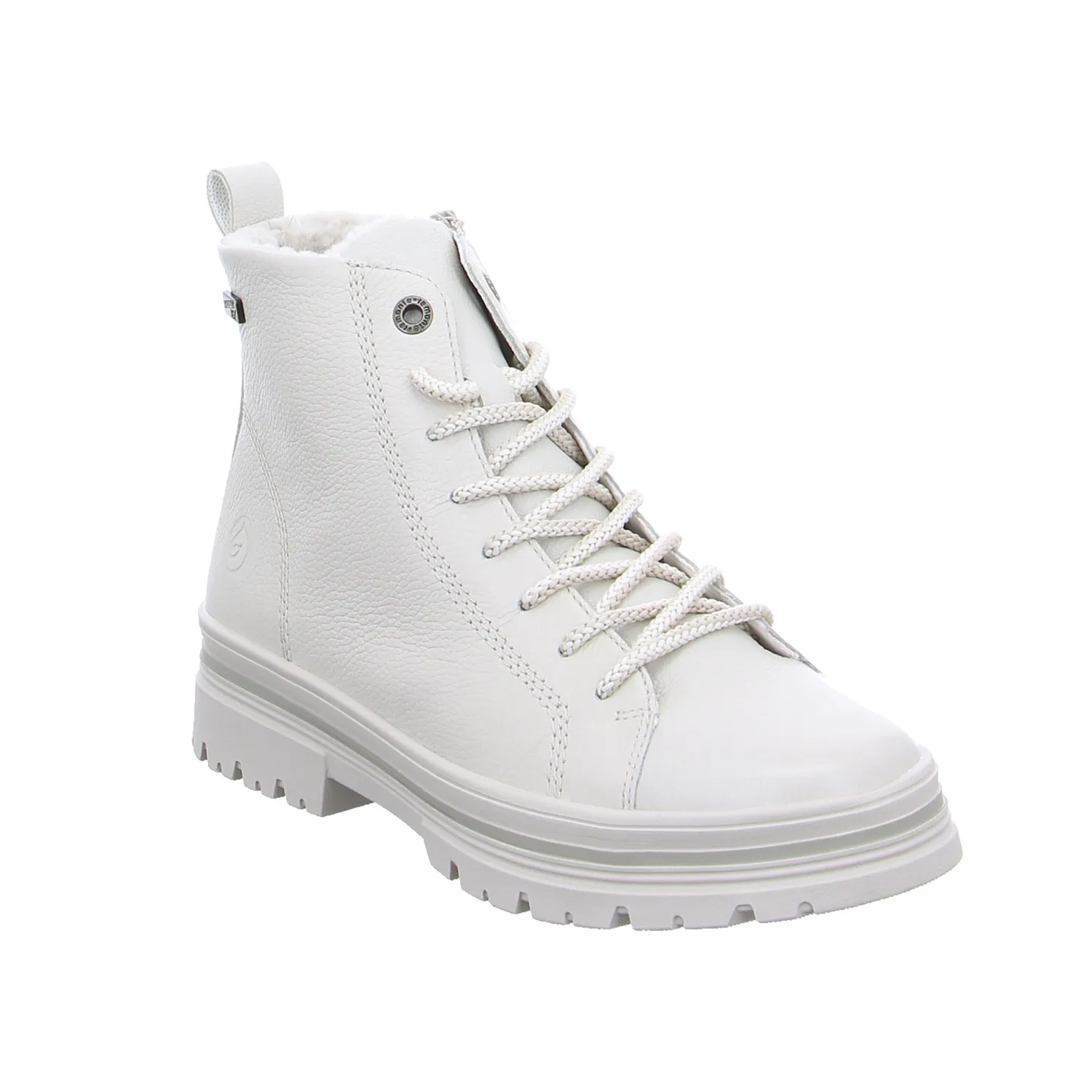 REMONTE Boot Offwhite Leder 