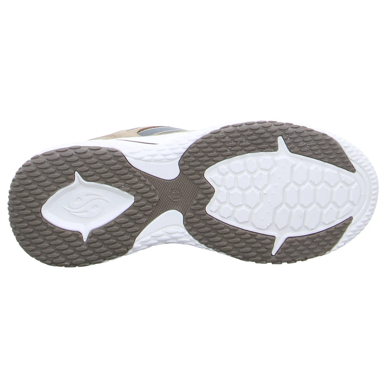 DOCKERS Stoffschuh Beige Lederimitat 