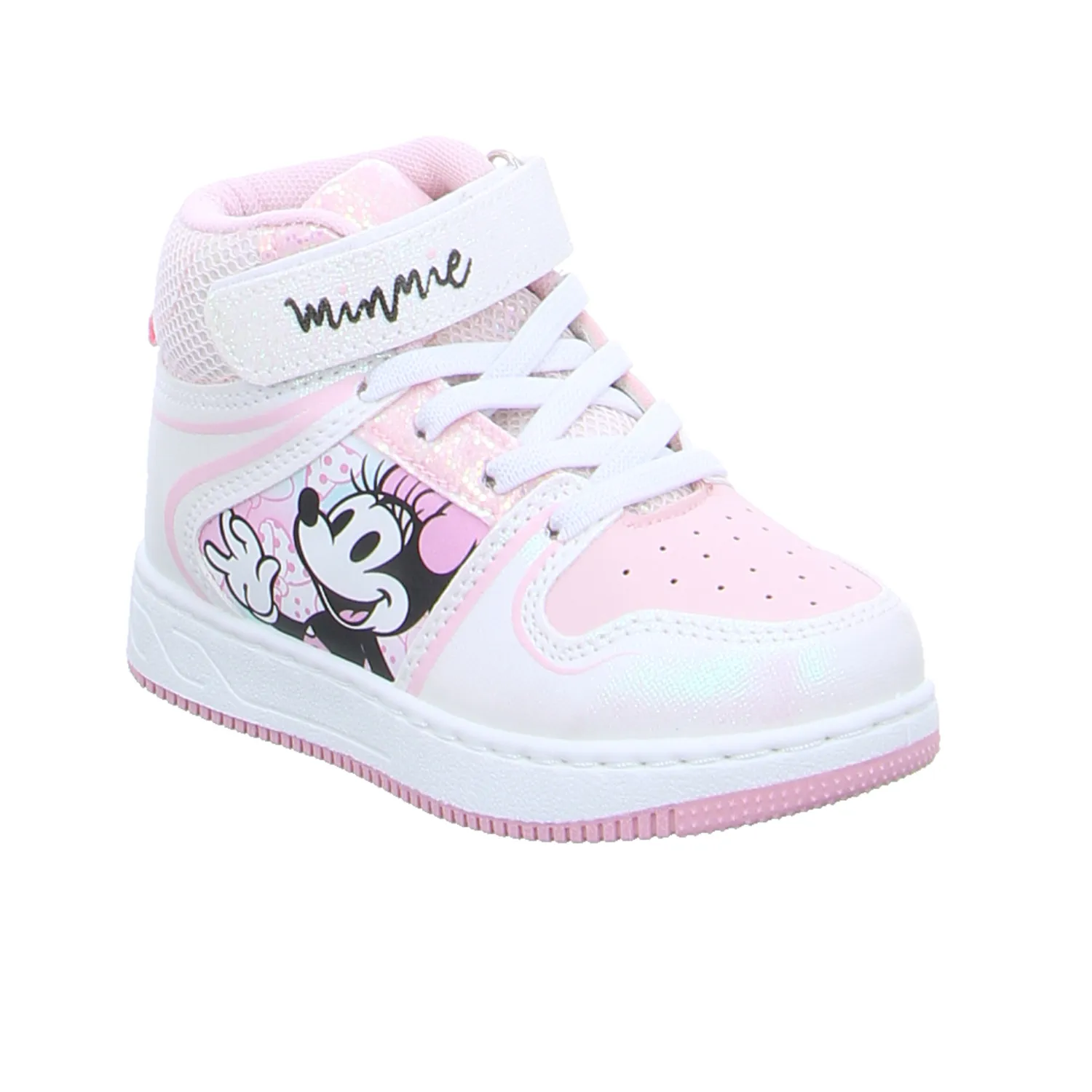DISNEY Kleinkinder-Halbschuh Klett Weiss Textil DISNEY Kleinkinder-Halbschuh Klett Weiss Textil