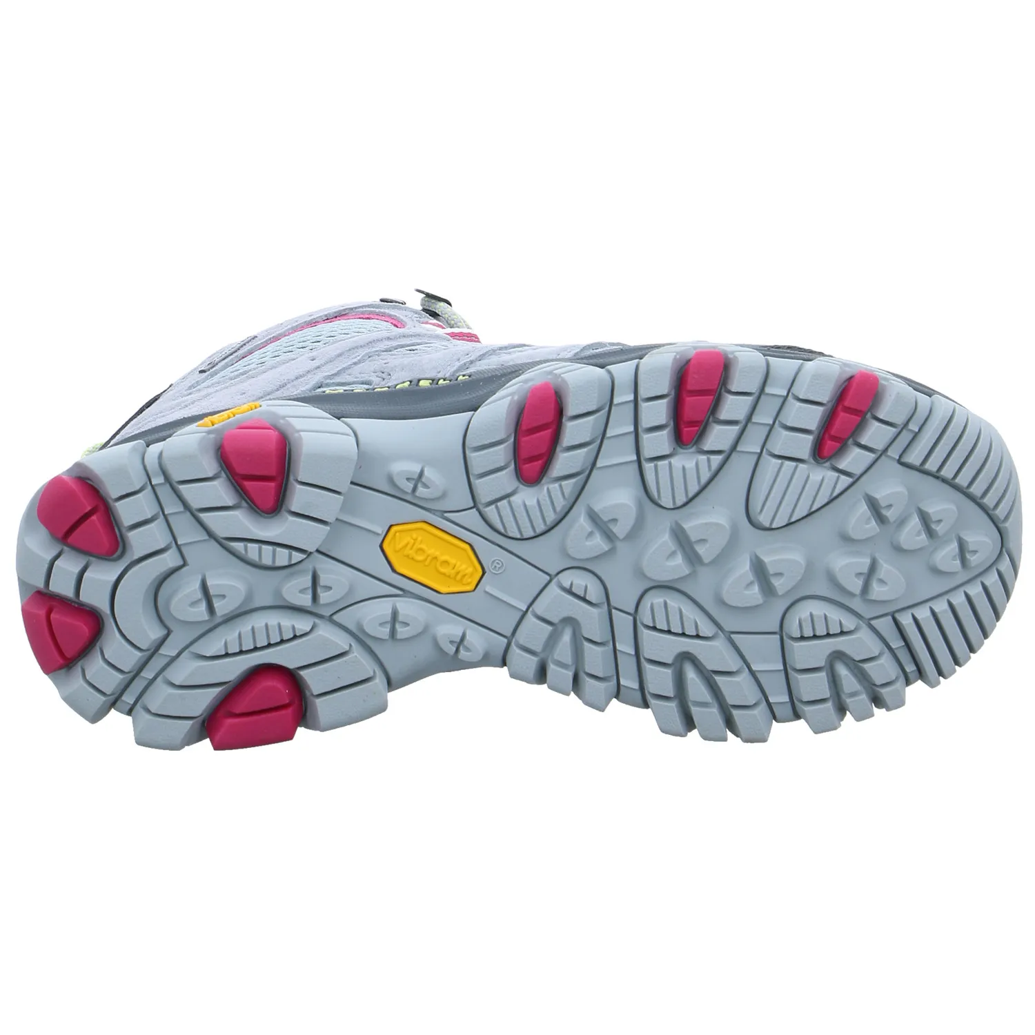 MERRELL Wander- Bergschuh Damen Grau Leder MERRELL Wander- Bergschuh Damen Grau Leder