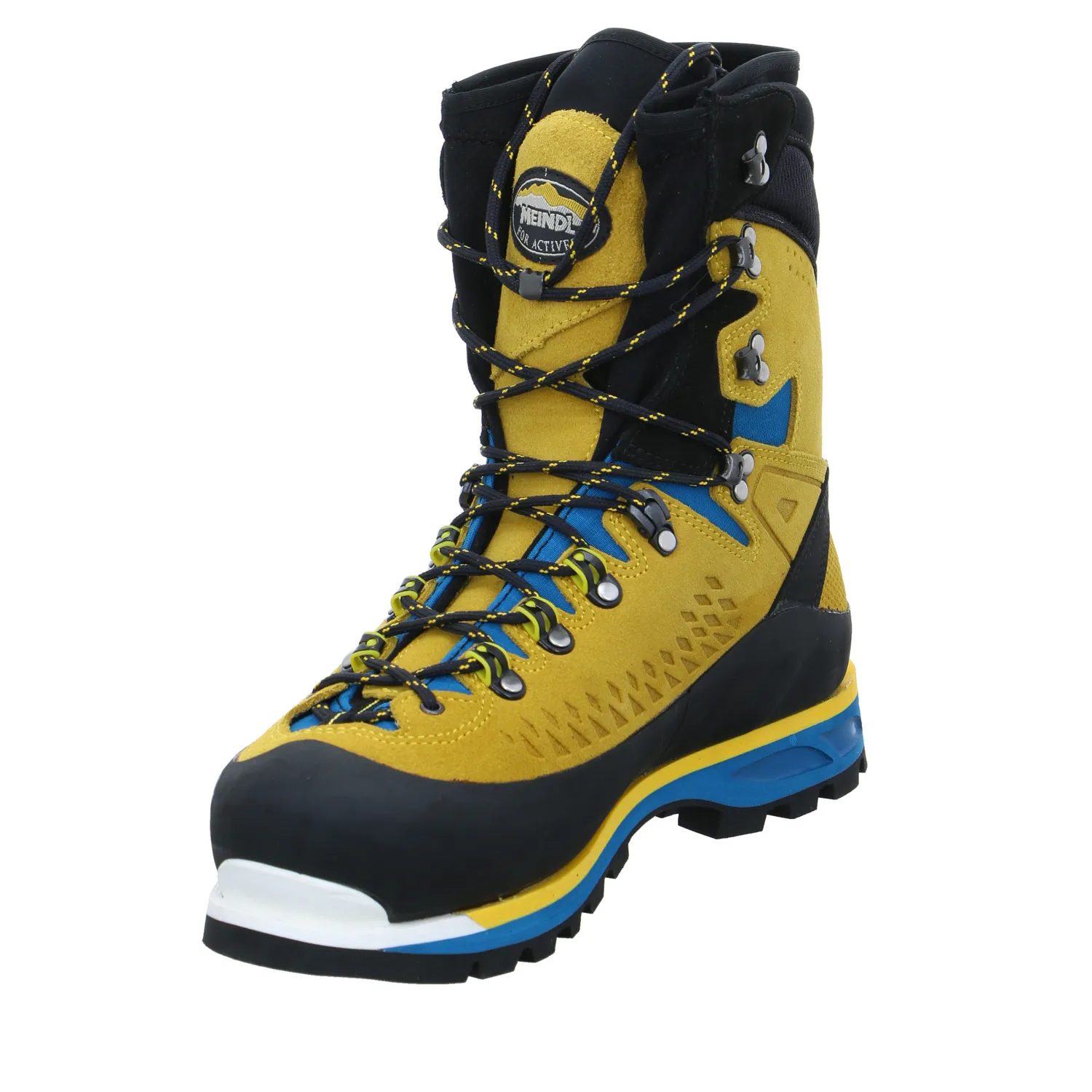 MEINDL Gore-Tex Bergschuhe Gelb Leder MEINDL Gore-Tex Bergschuhe Gelb Leder