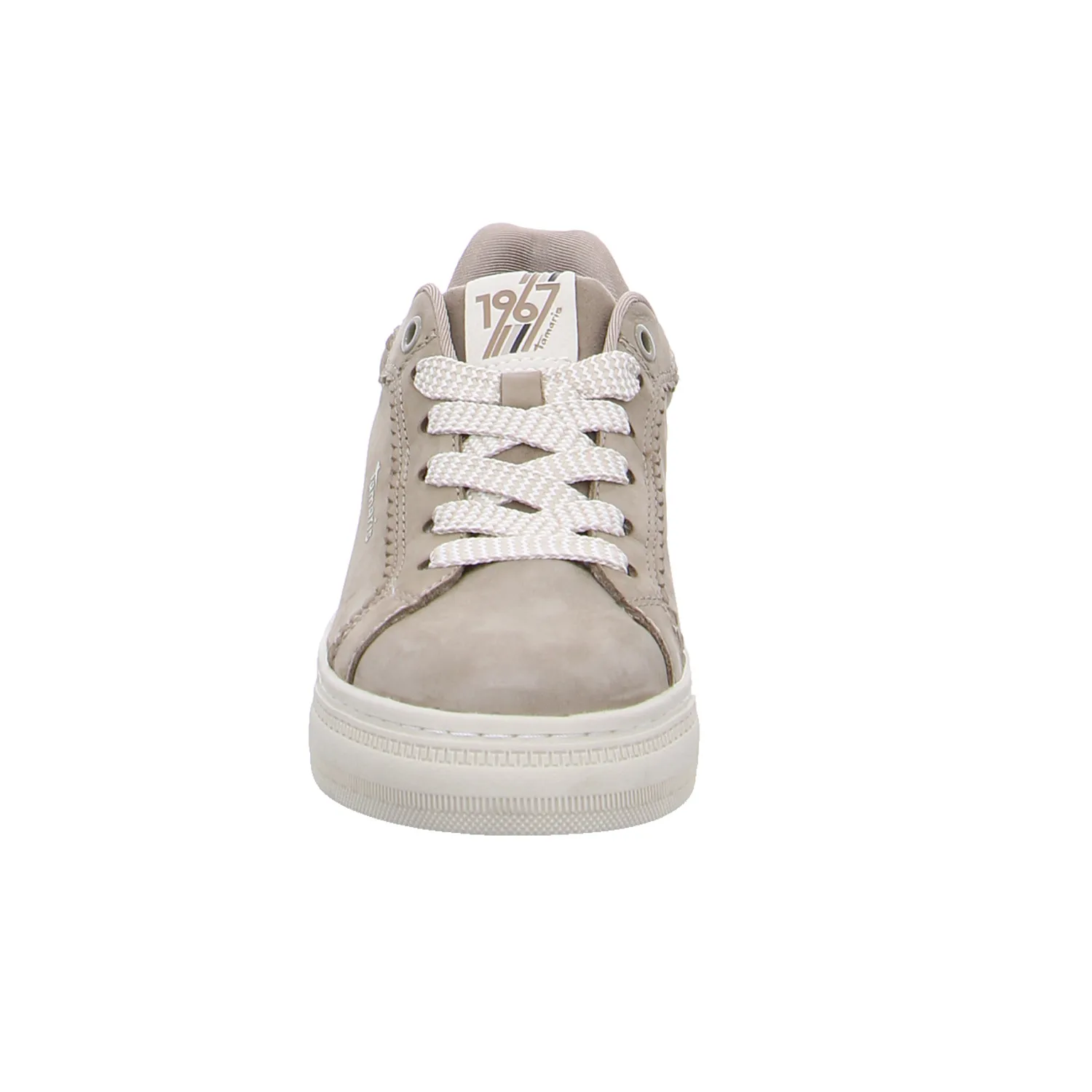 TAMARIS Sneaker Taupe Leder TAMARIS Sneaker Taupe Leder