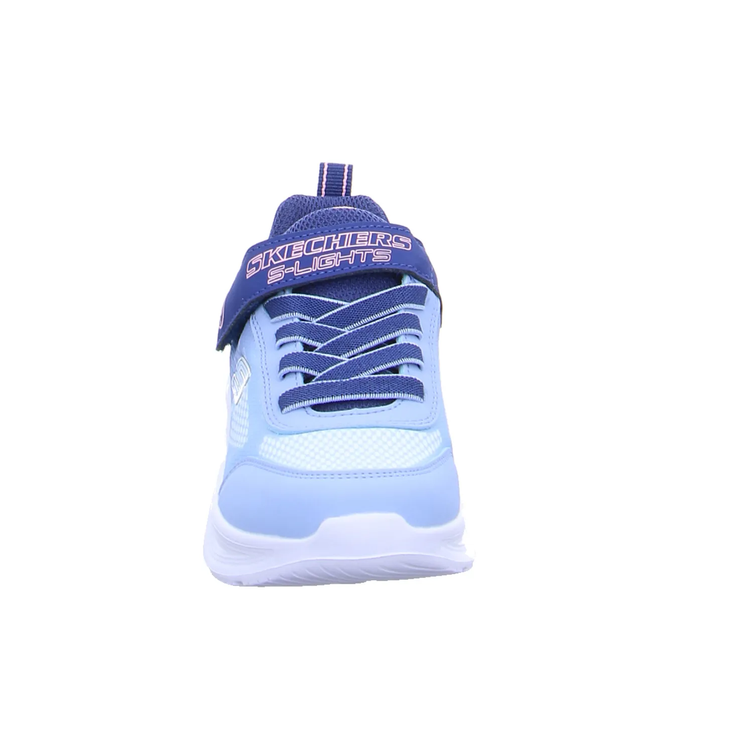 SKECHERS Sneaker Kleinkinder-Halbschuh Klett Navy Textil 