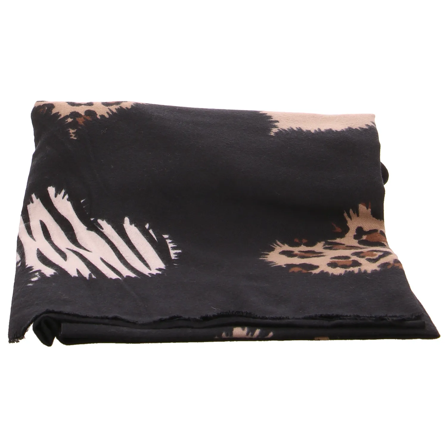 * Loop Schal Schwarz Textil * Loop Schal Schwarz Textil