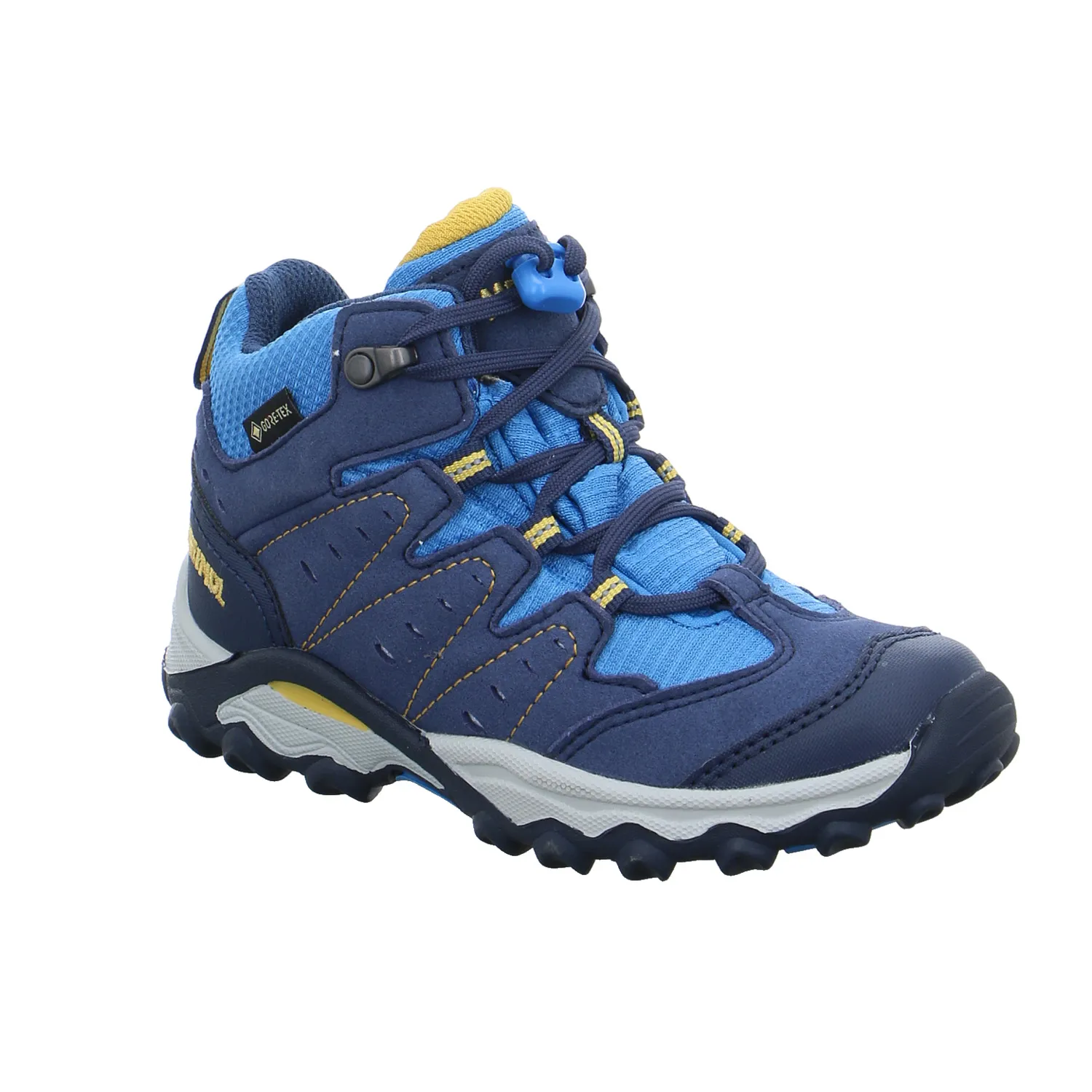 MEINDL mit Gore Tex Kinder-Wanderschuhe Blau Synthetik MEINDL mit Gore Tex Kinder-Wanderschuhe Blau Synthetik