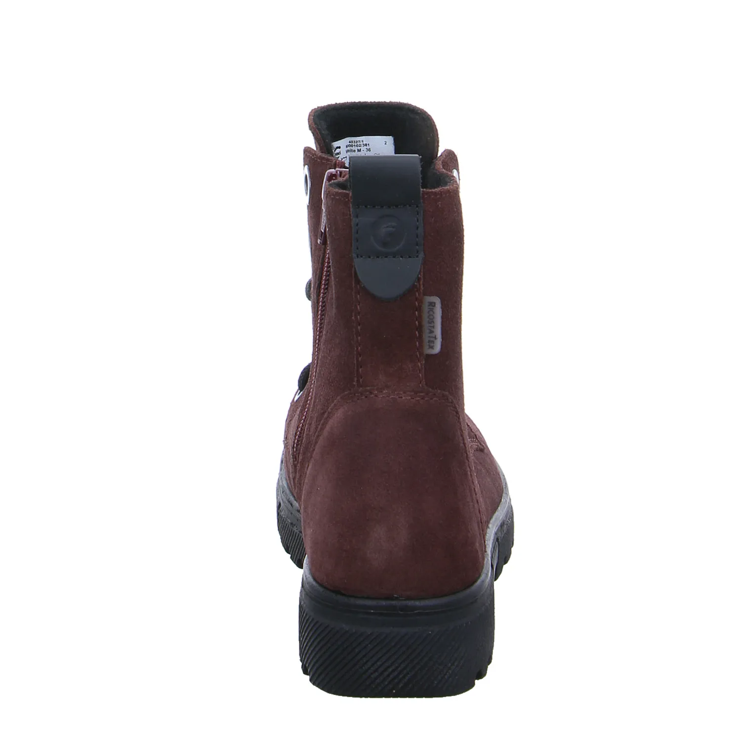 RICOSTA Ricosta Boots Mädchen-Winter-Bottine Bordeau Leder RICOSTA Ricosta Boots Mädchen-Winter-Bottine Bordeau Leder