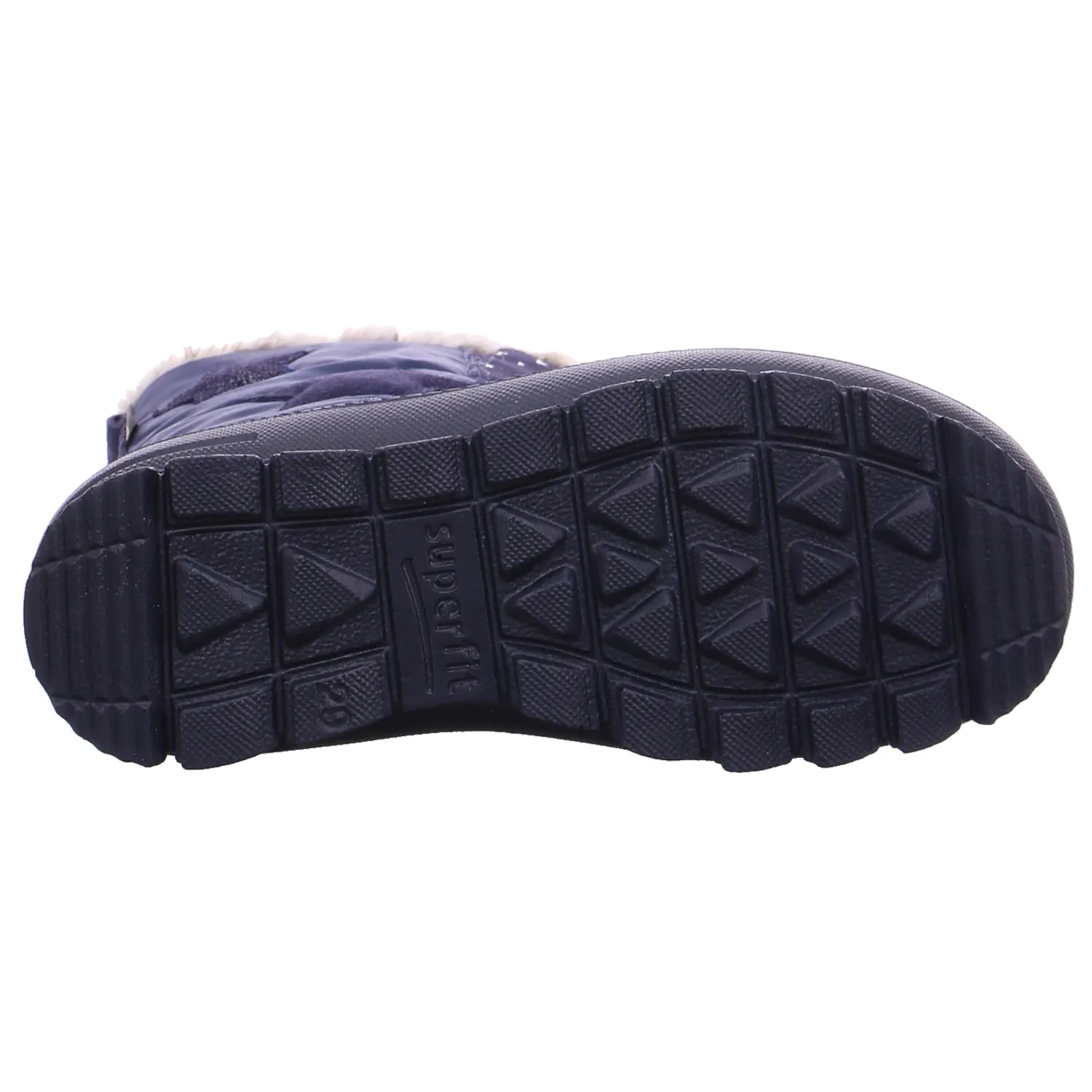 SUPERFIT Stiefel Kleinkinder-Winterstiefel Dunkelblau Textil 