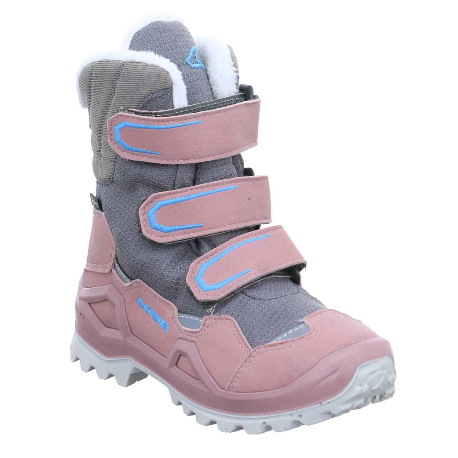LOWA Winterstiefel Mädchen Kleinkinder-Snowboot  Membran Rosa Textil 
