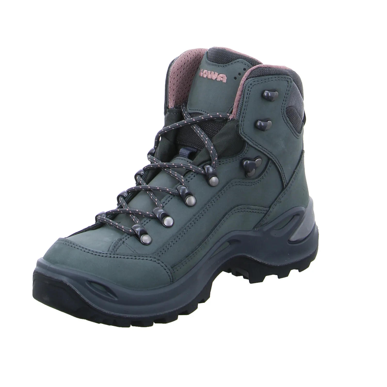 LOWA Gore-Tex Wander- Bergschuh Damen Grau Leder LOWA Gore-Tex Wander- Bergschuh Damen Grau Leder