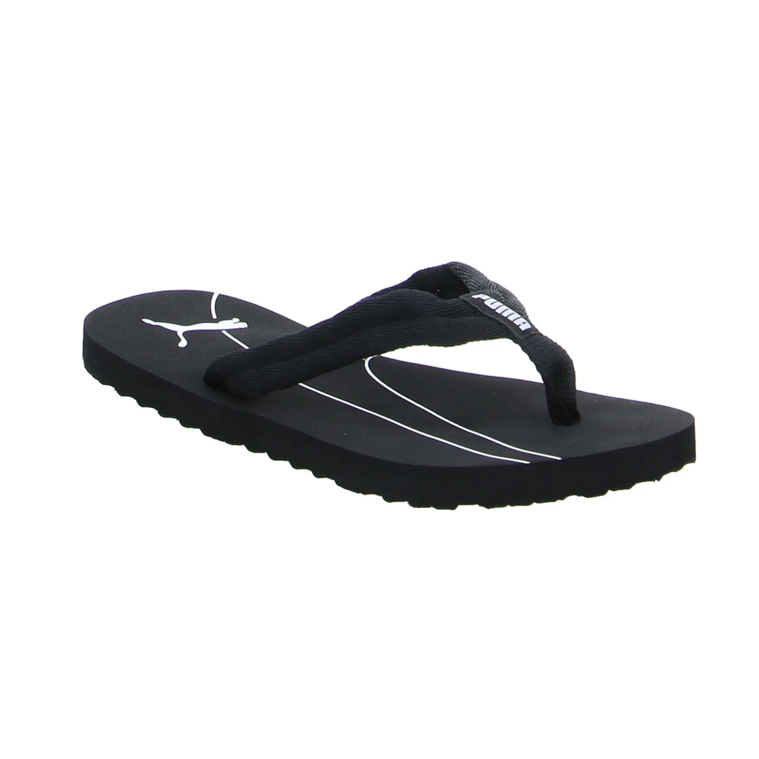 PUMA BADSCHUHE UNISEX Schwarz Synthetik PUMA BADSCHUHE UNISEX Schwarz Synthetik